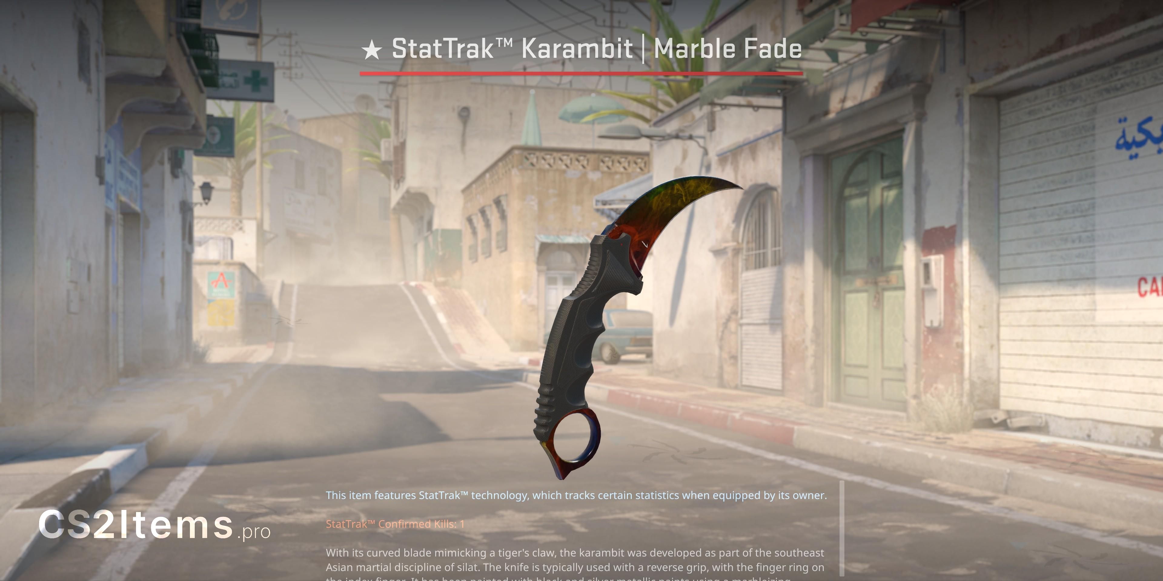 CS2 Karambit (★) | Marble Fade Předek