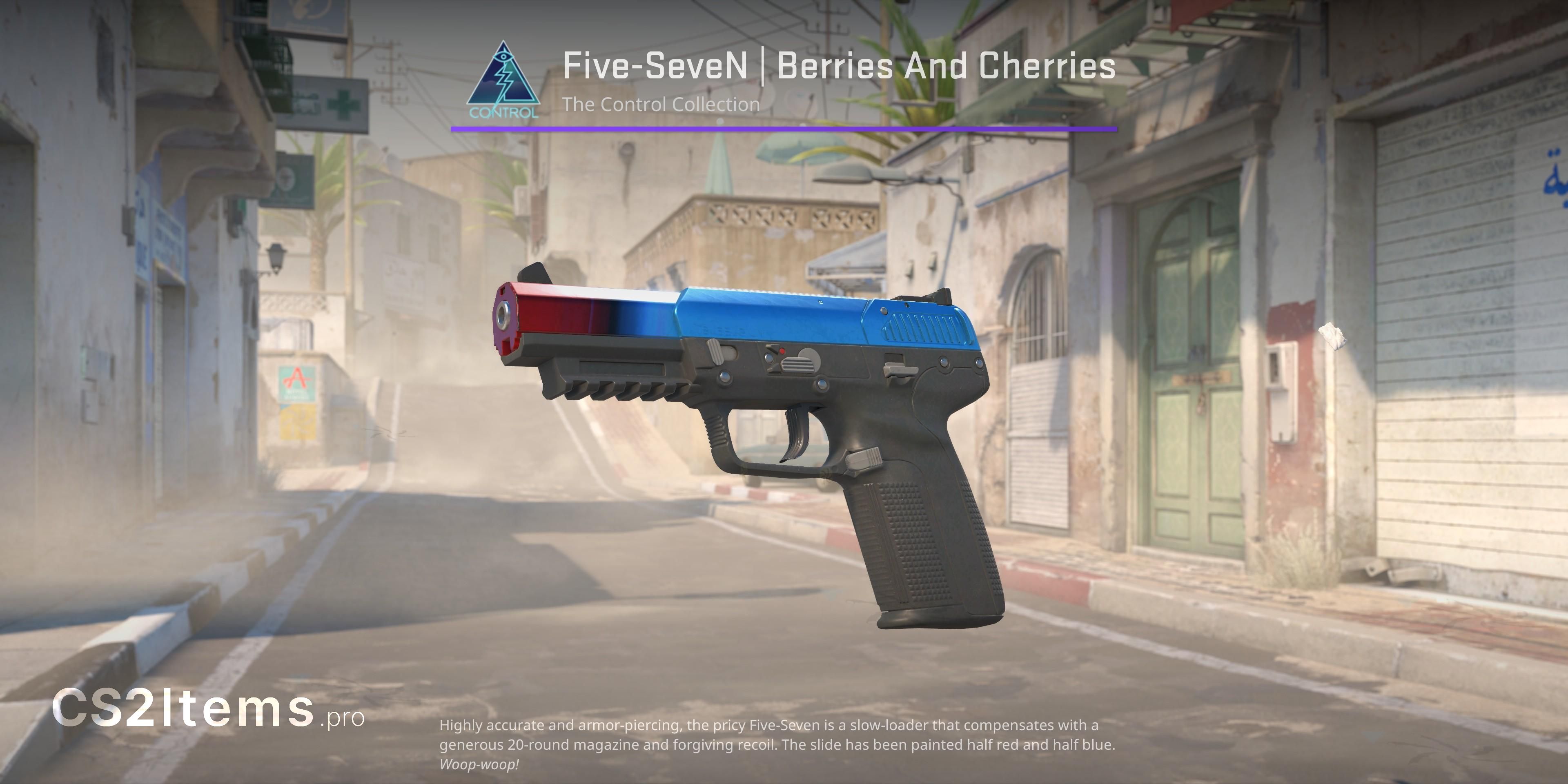 CS2 Five-SeveN | Berries And Cherries 玄関口