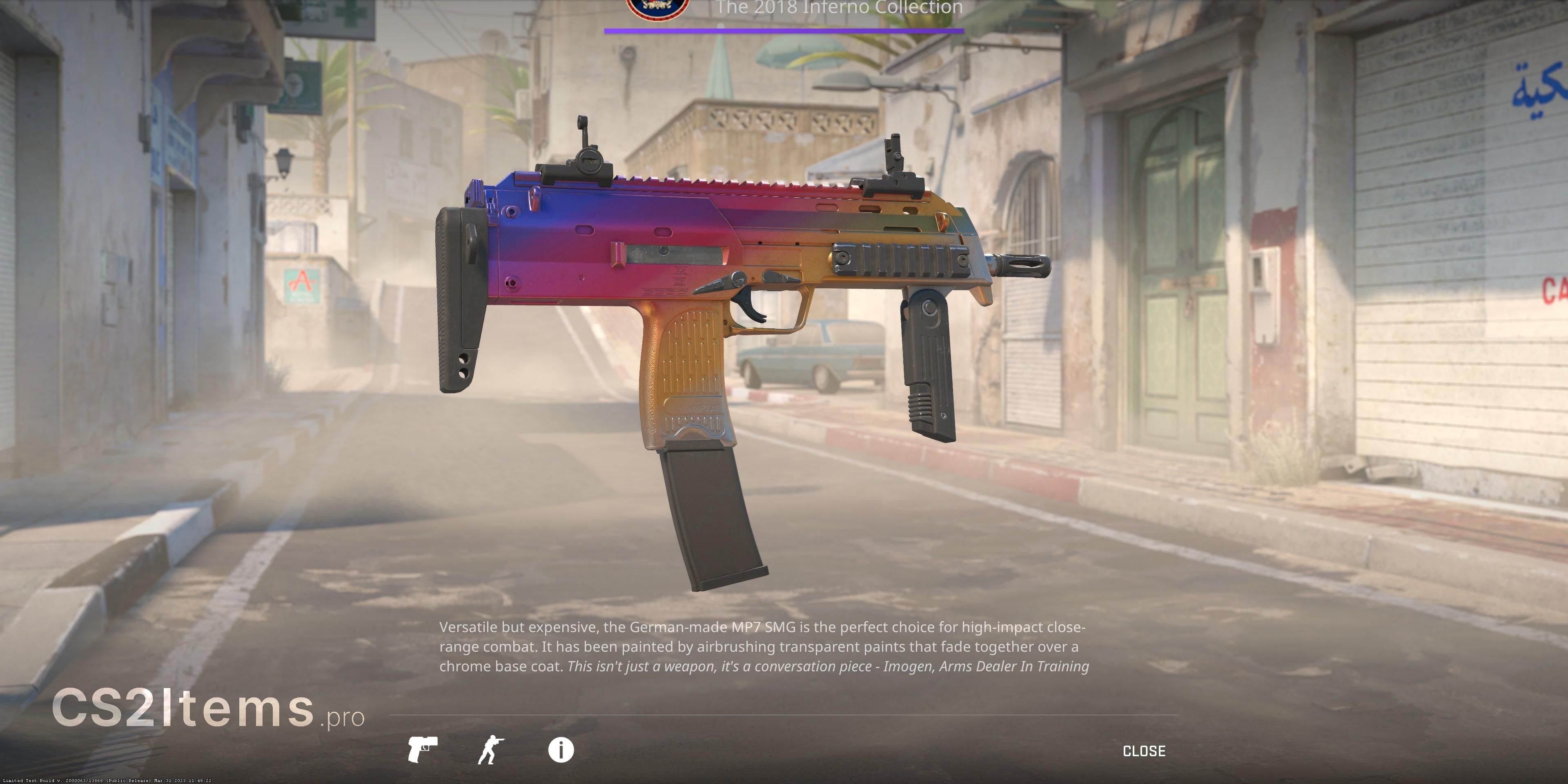 CS2 MP7 | Fade Bagest