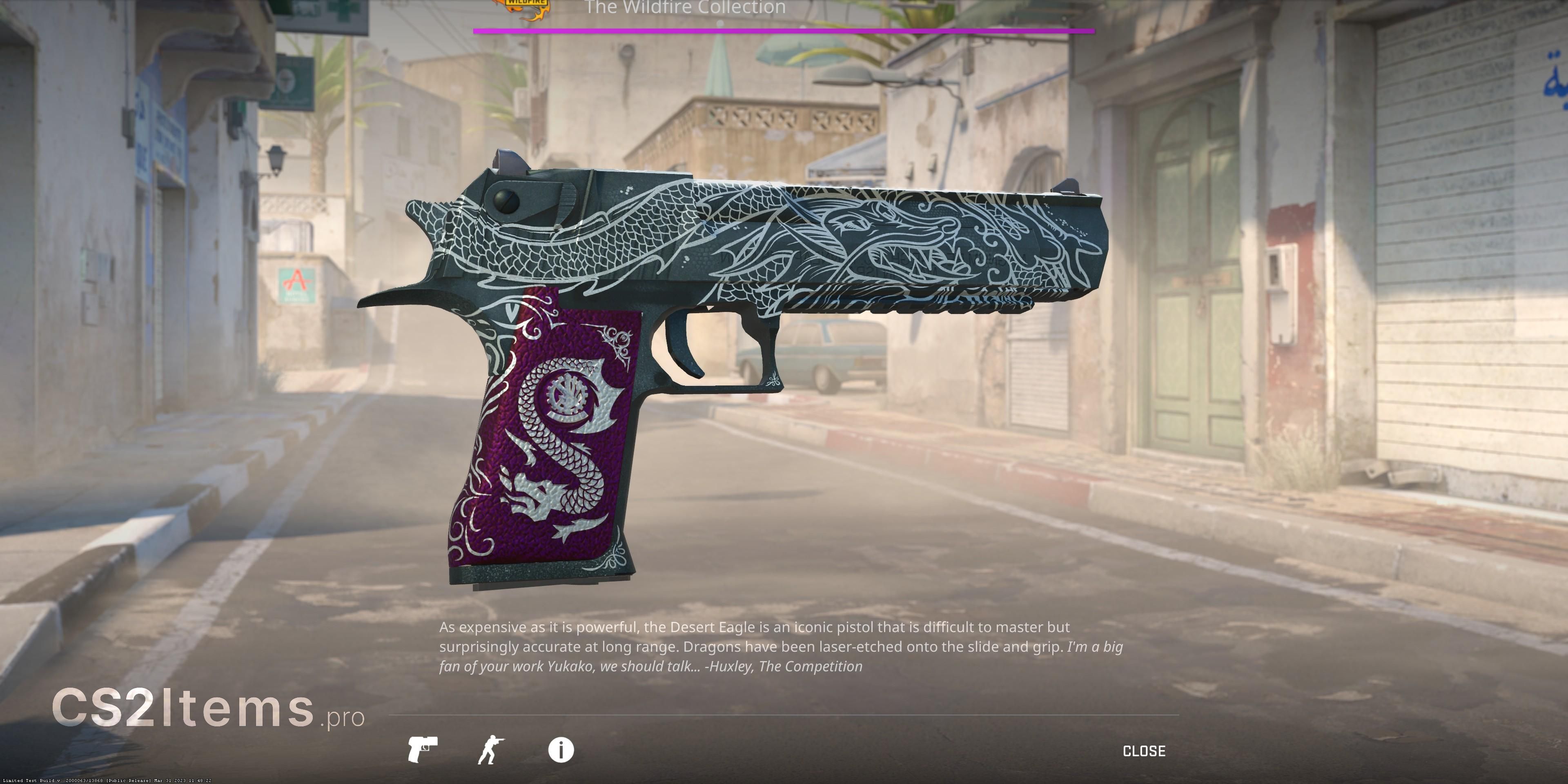 CS2 Desert Eagle | Kumicho Dragon หลัง