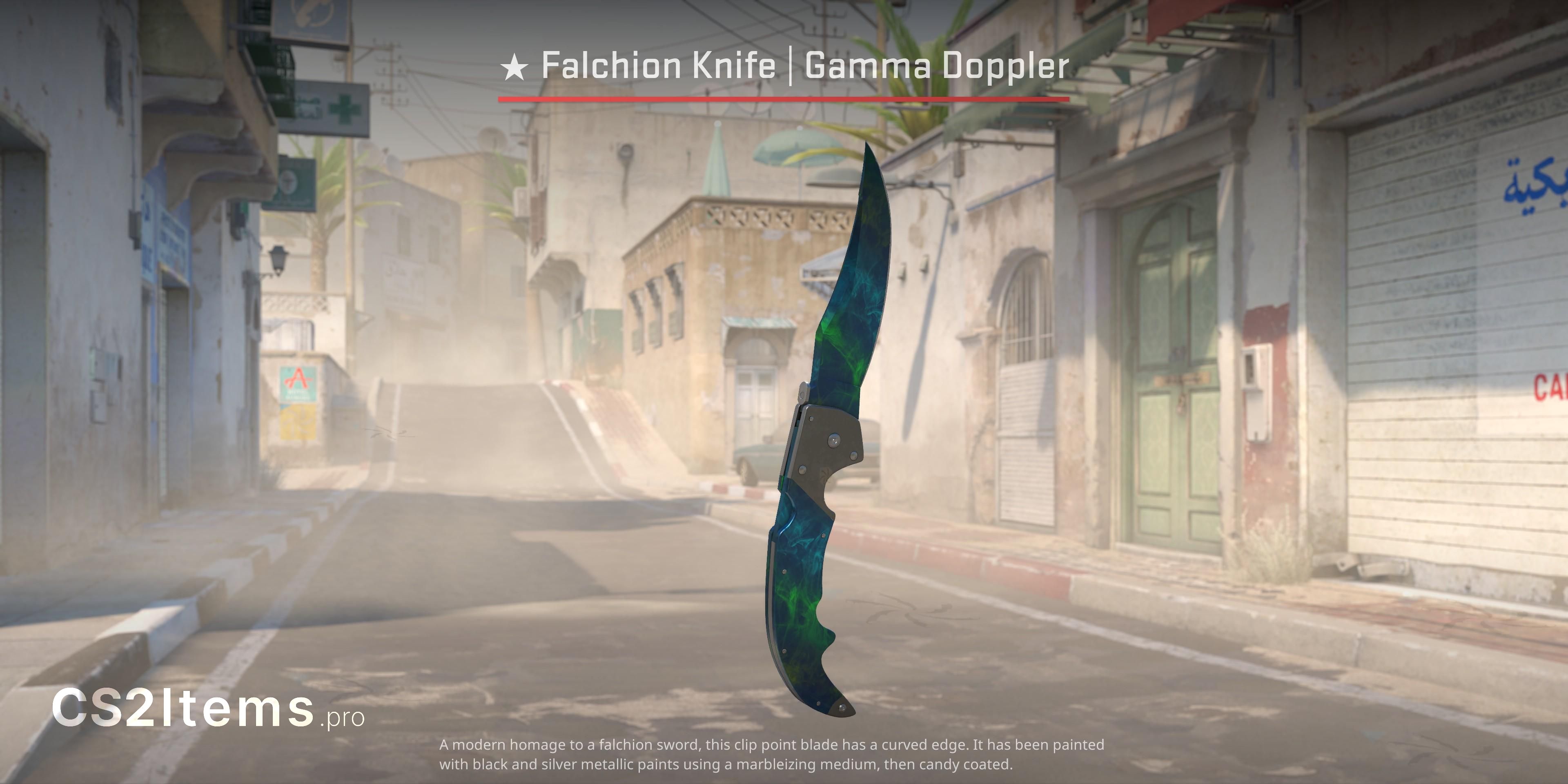 CS2 Falchion-kniv (★) | Gamma Doppler Forside