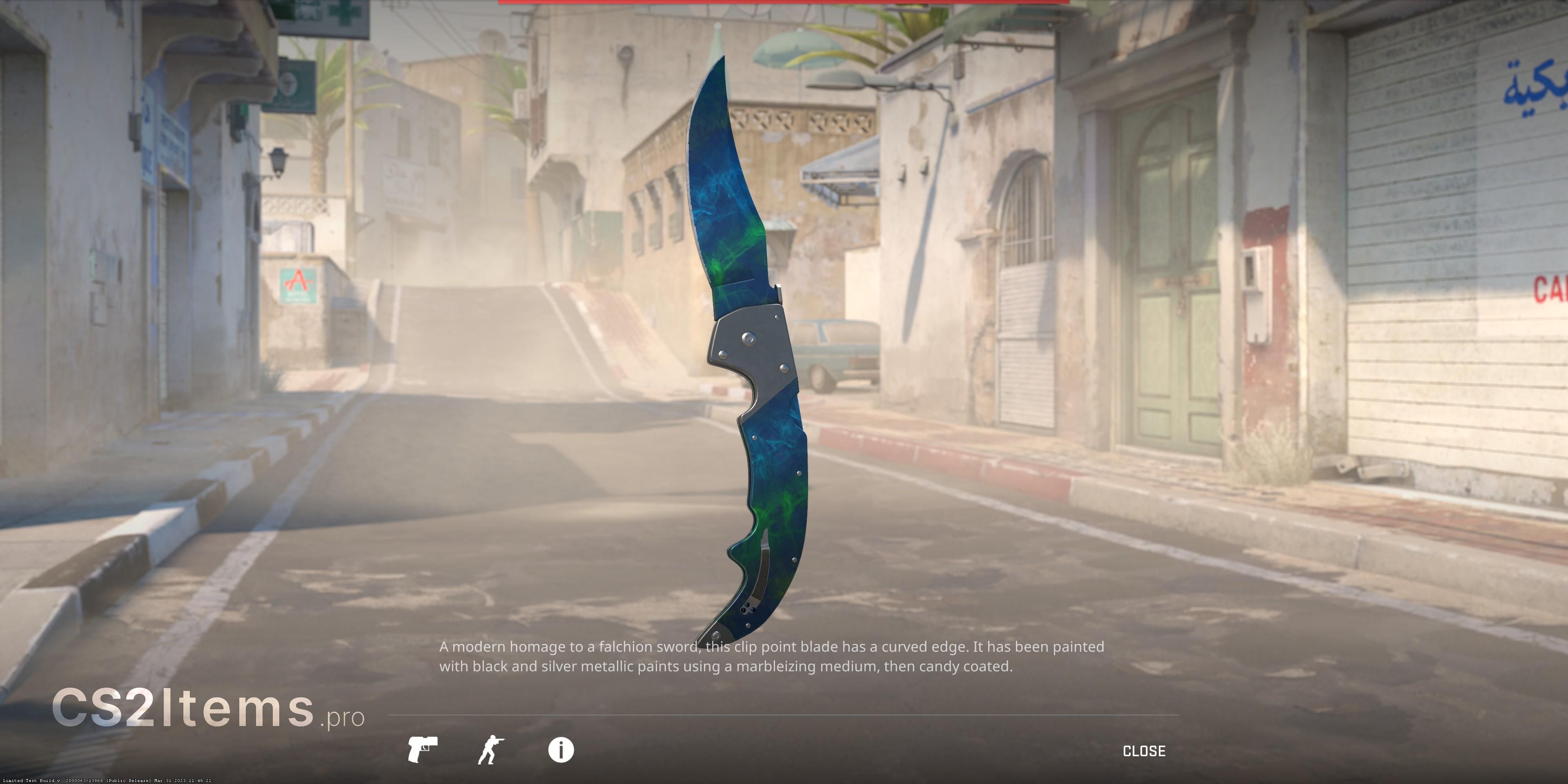 CS2 Falchion-kniv (★) | Gamma Doppler Bagest