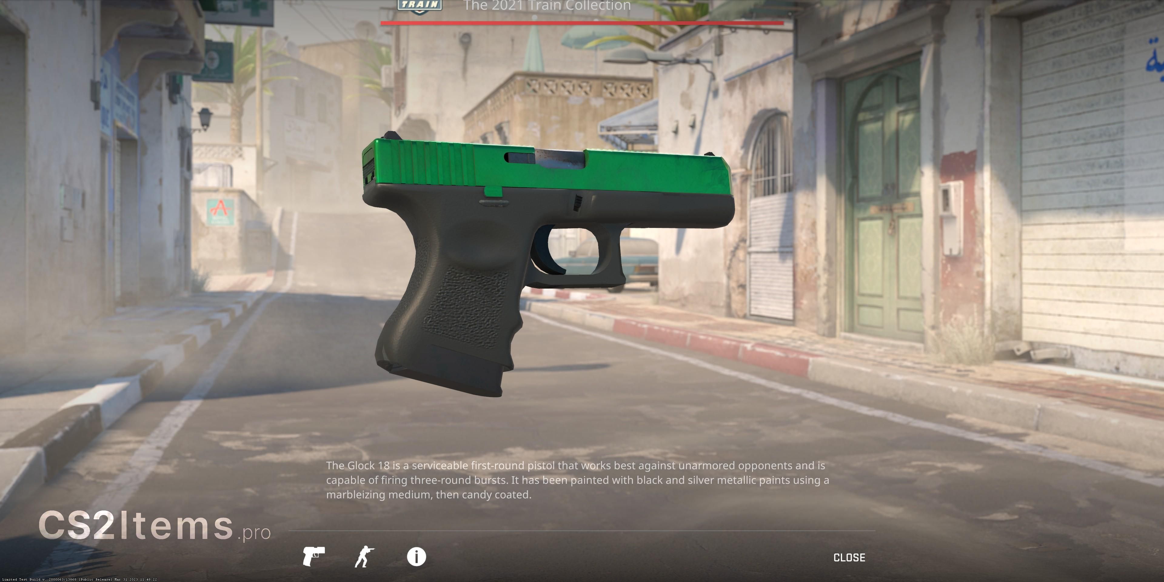 CS2 Glock-18 | Gamma Doppler Rückseite