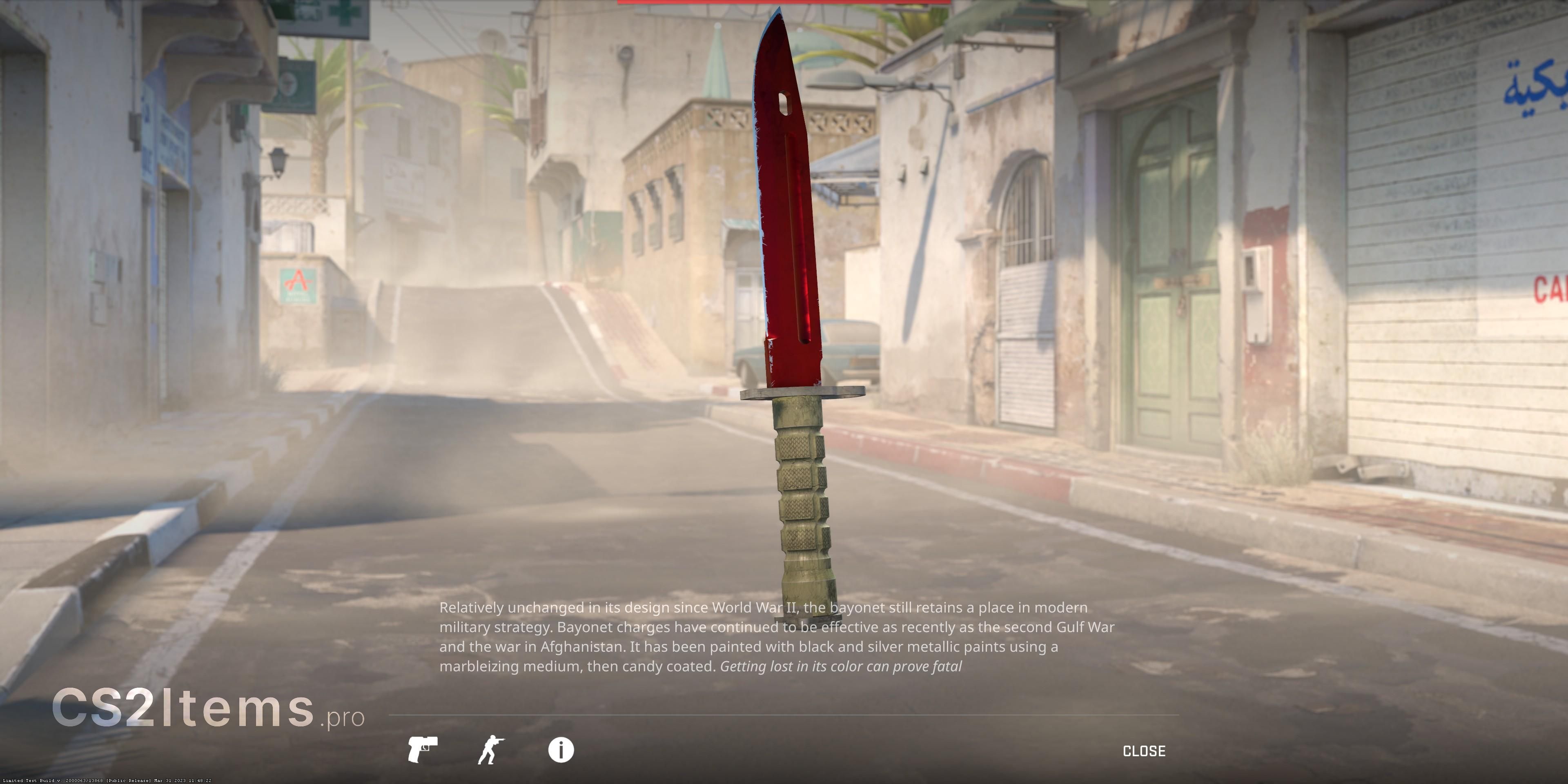 CS2 ★ Bayonet | Doppler Rear