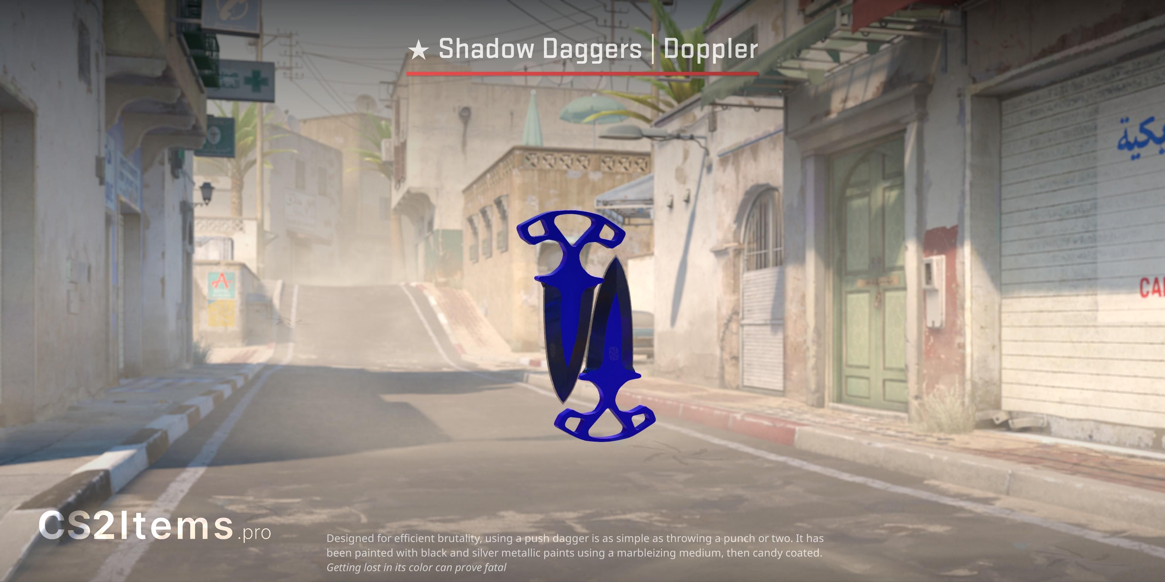 CS2 ★ Shadow Daggers | Doppler Front