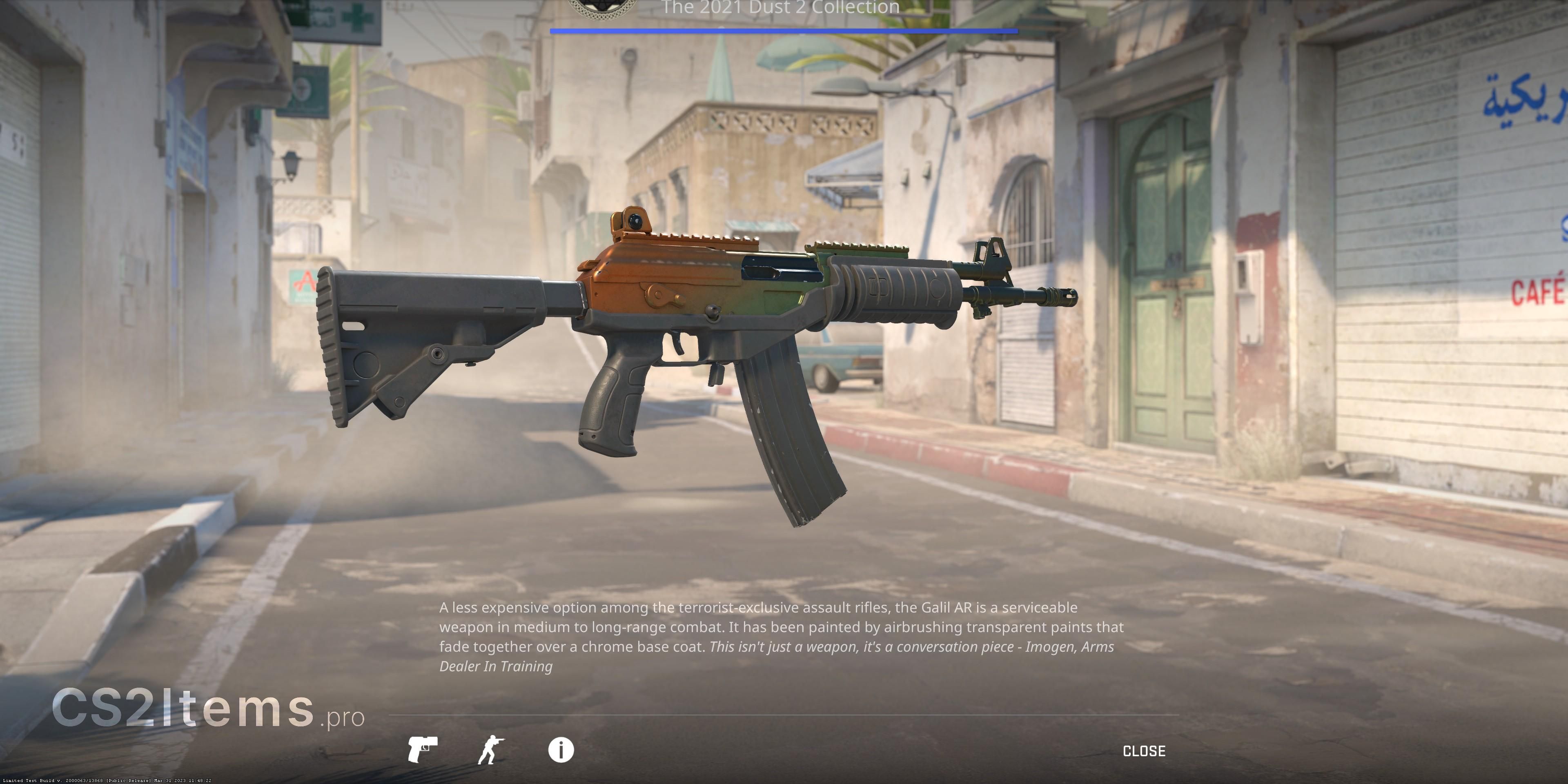 CS2 Galil AR | Amber Fade Atrás