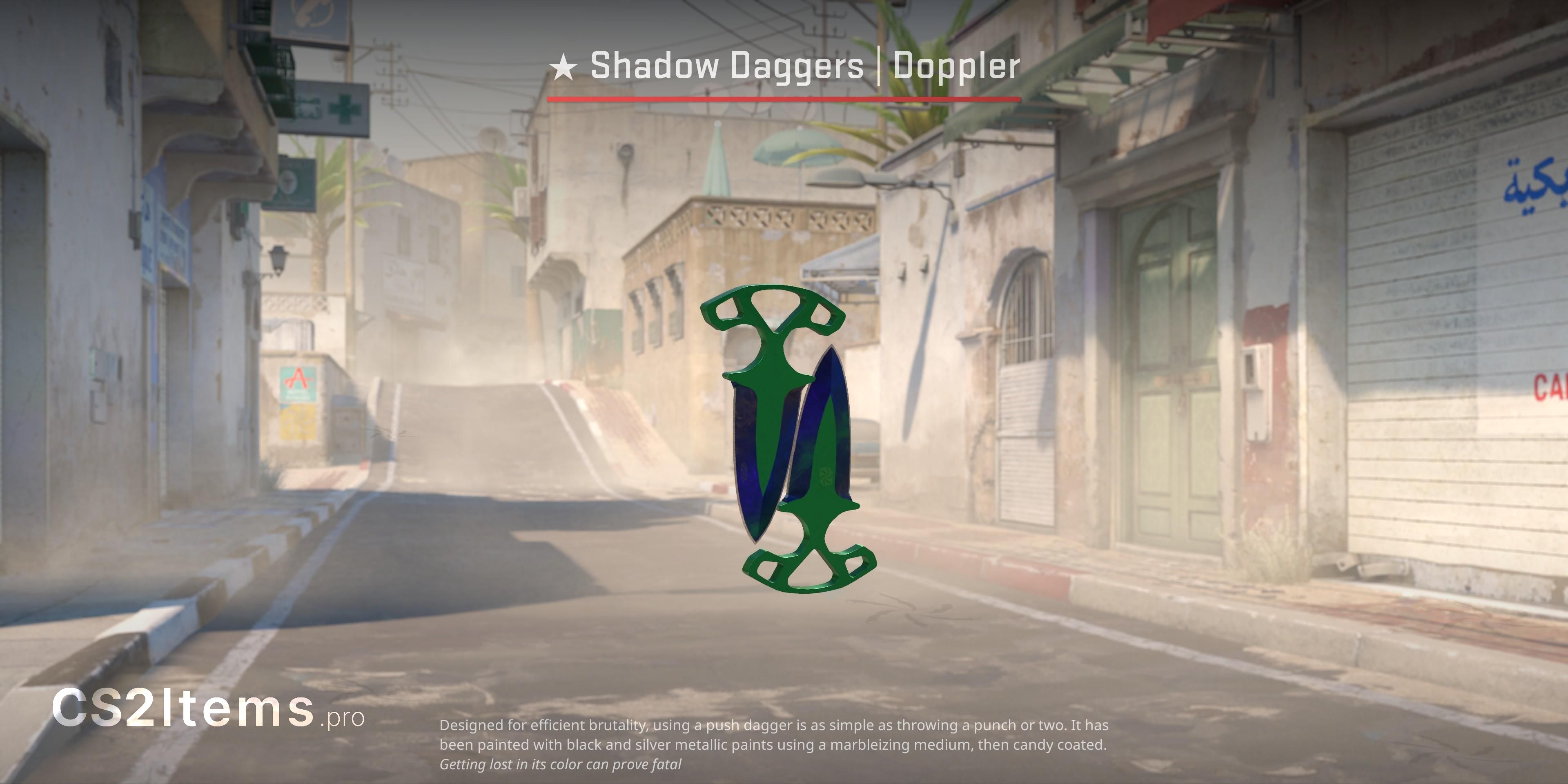 CS2 ★ Shadow Daggers | Doppler Μπροστά