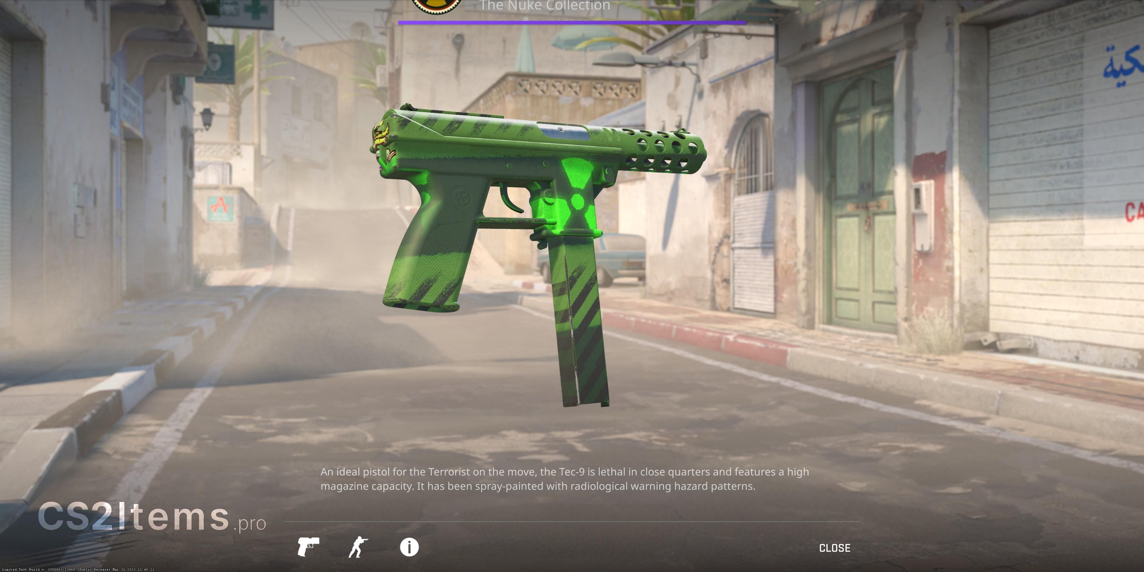 CS2 Tec-9 | Nuclear Threat Rear