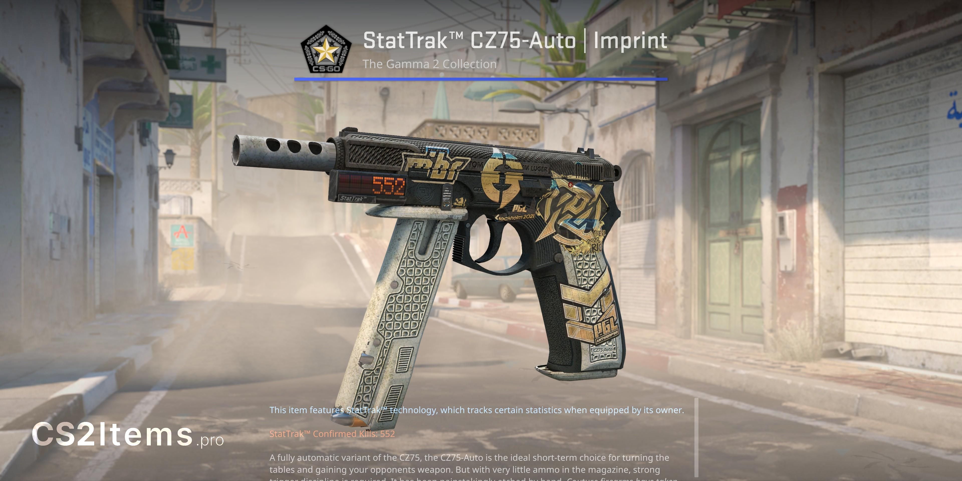 CS2 CZ75-Auto | Impressão Frente