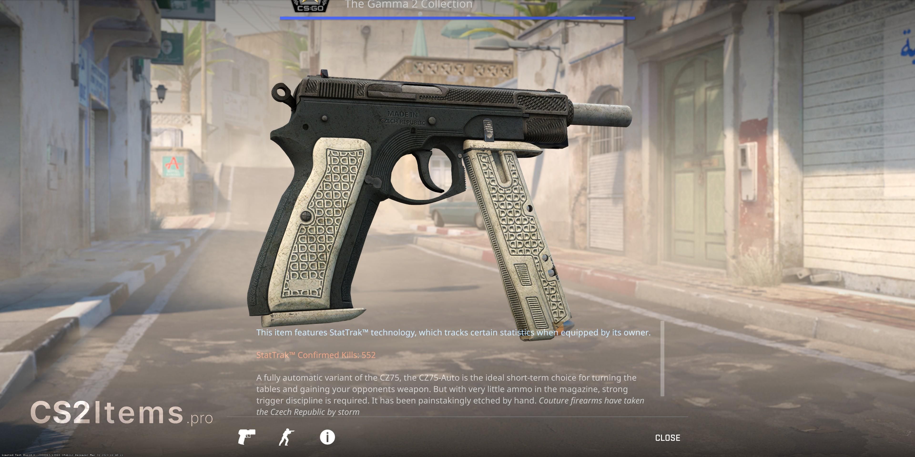 CS2 CZ75-Auto | Impressão Fundos