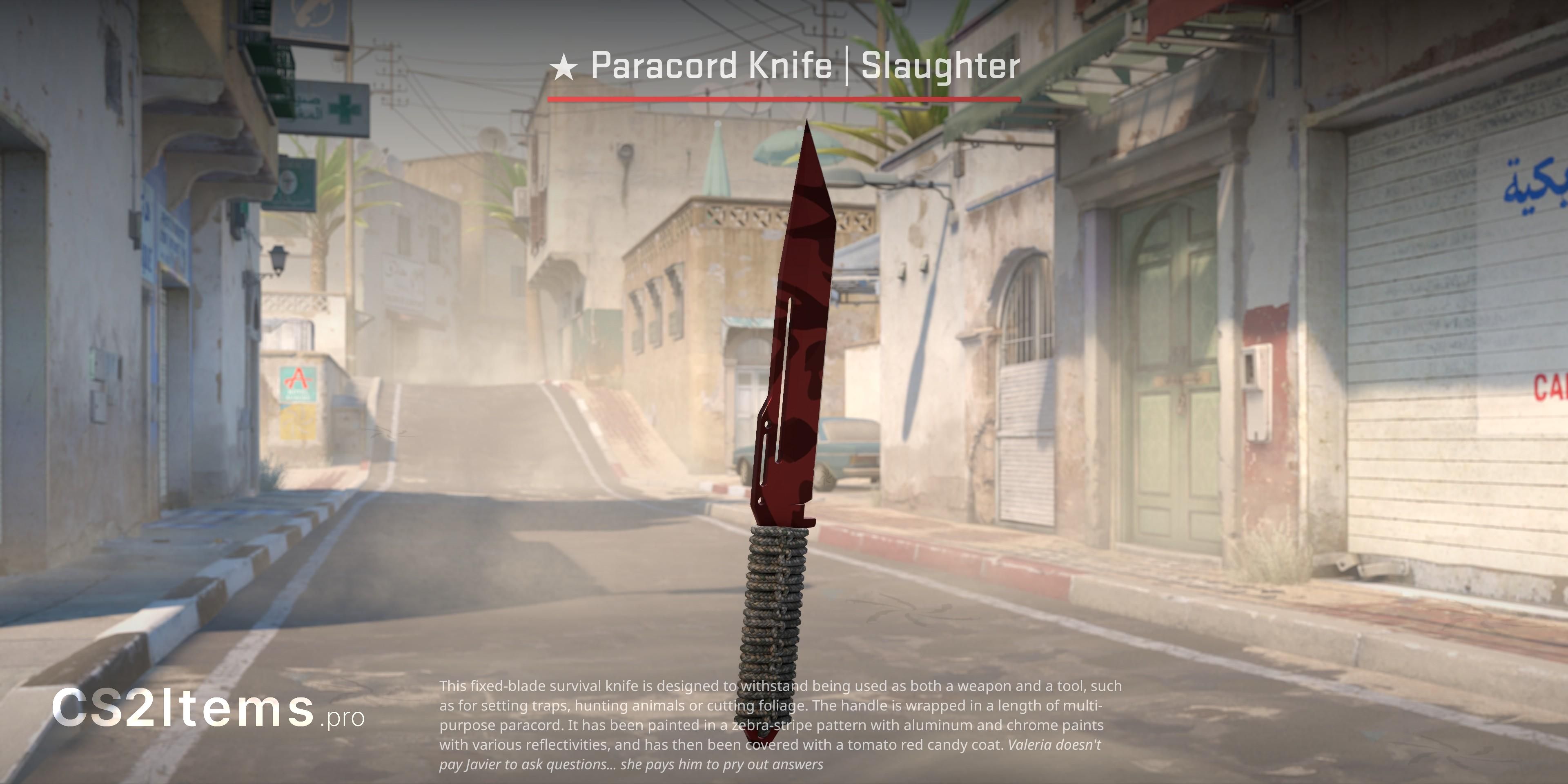 CS2 Paracordkniv (★) | Slaughter Forsiden