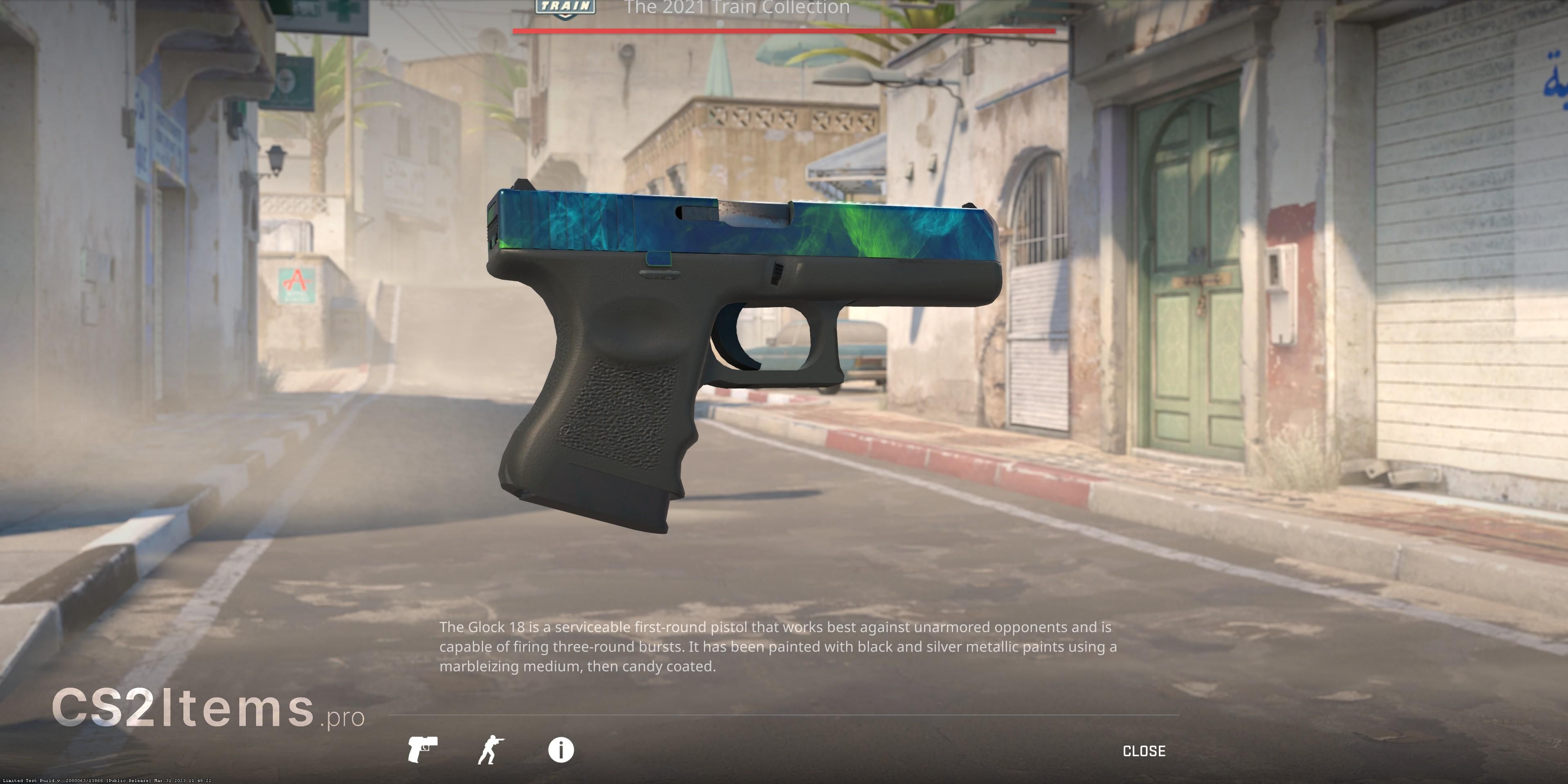 CS2 Glock-18 | Gamma Doppler Atrás