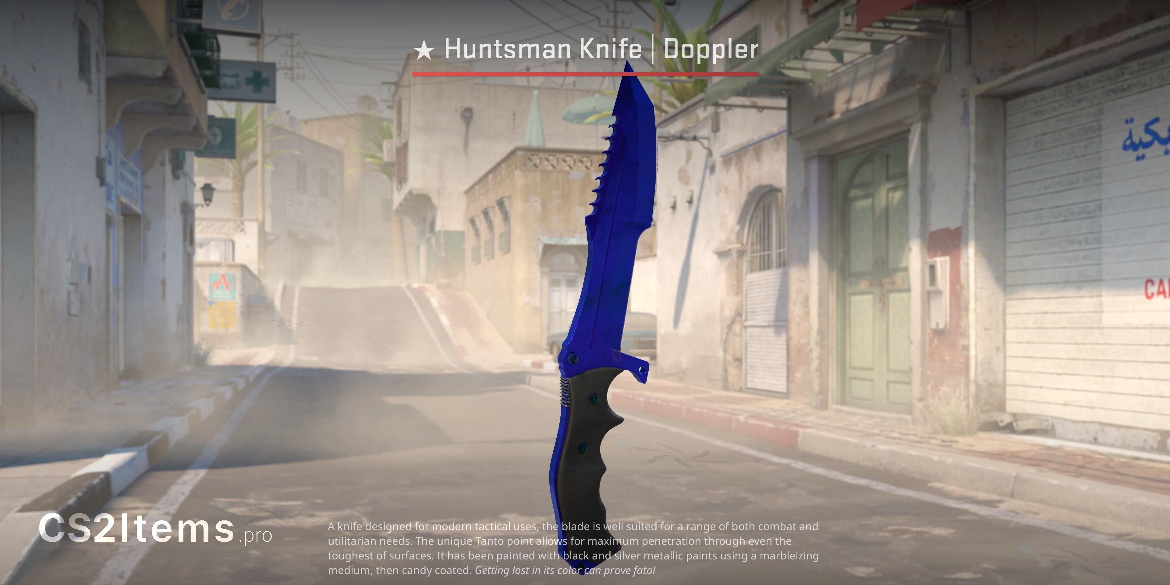 CS2 Dao Huntsman (★) | Doppler Mặt trước