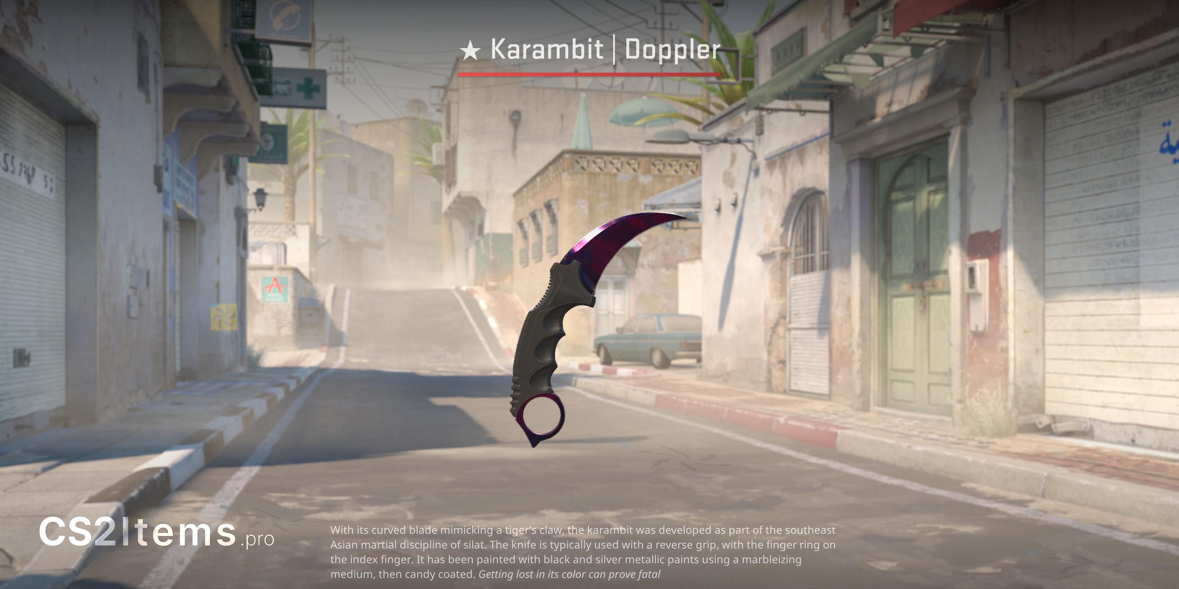 CS2 Karambit ★ | Doppler Anteriore