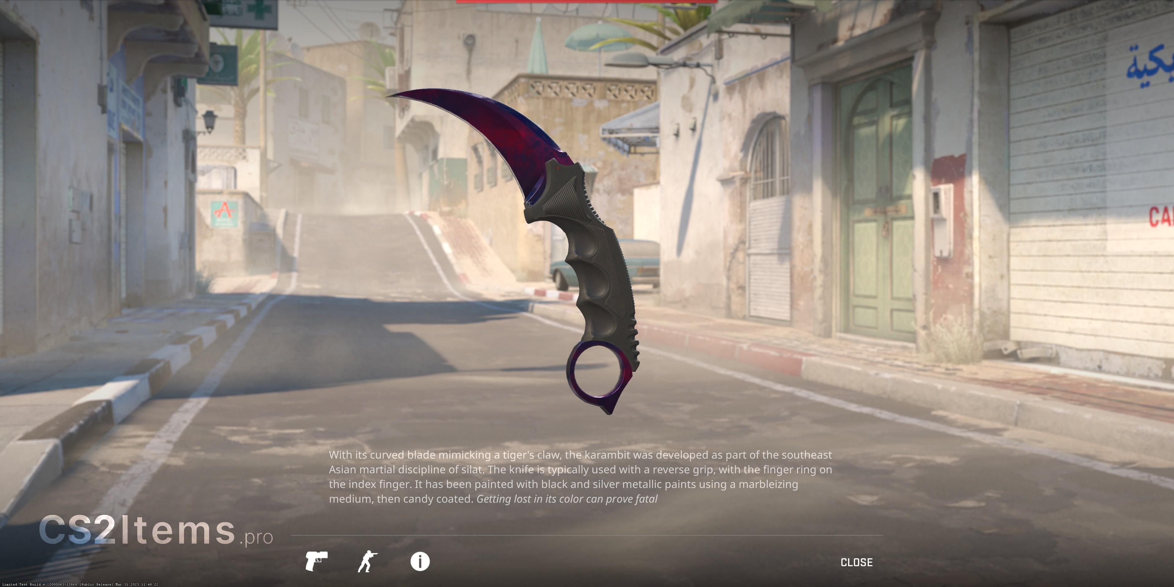 CS2 Karambit ★ | Doppler Retro