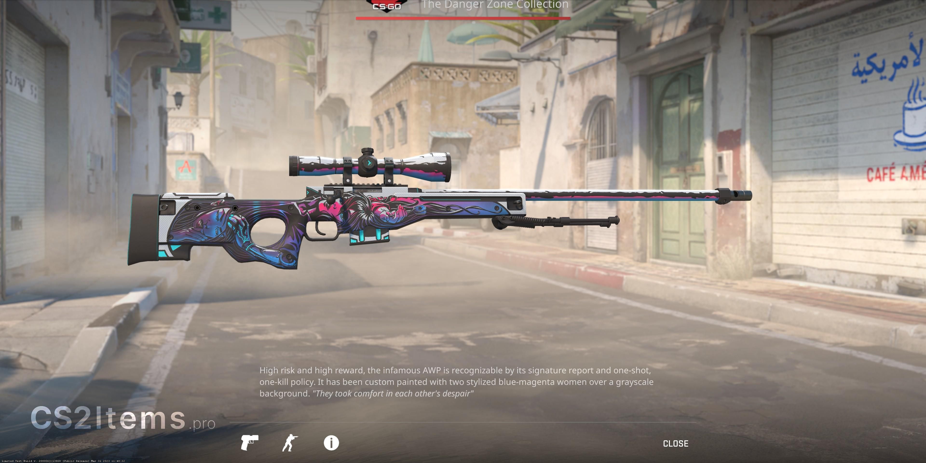 CS2 AWP | Neo-Noir หลัง