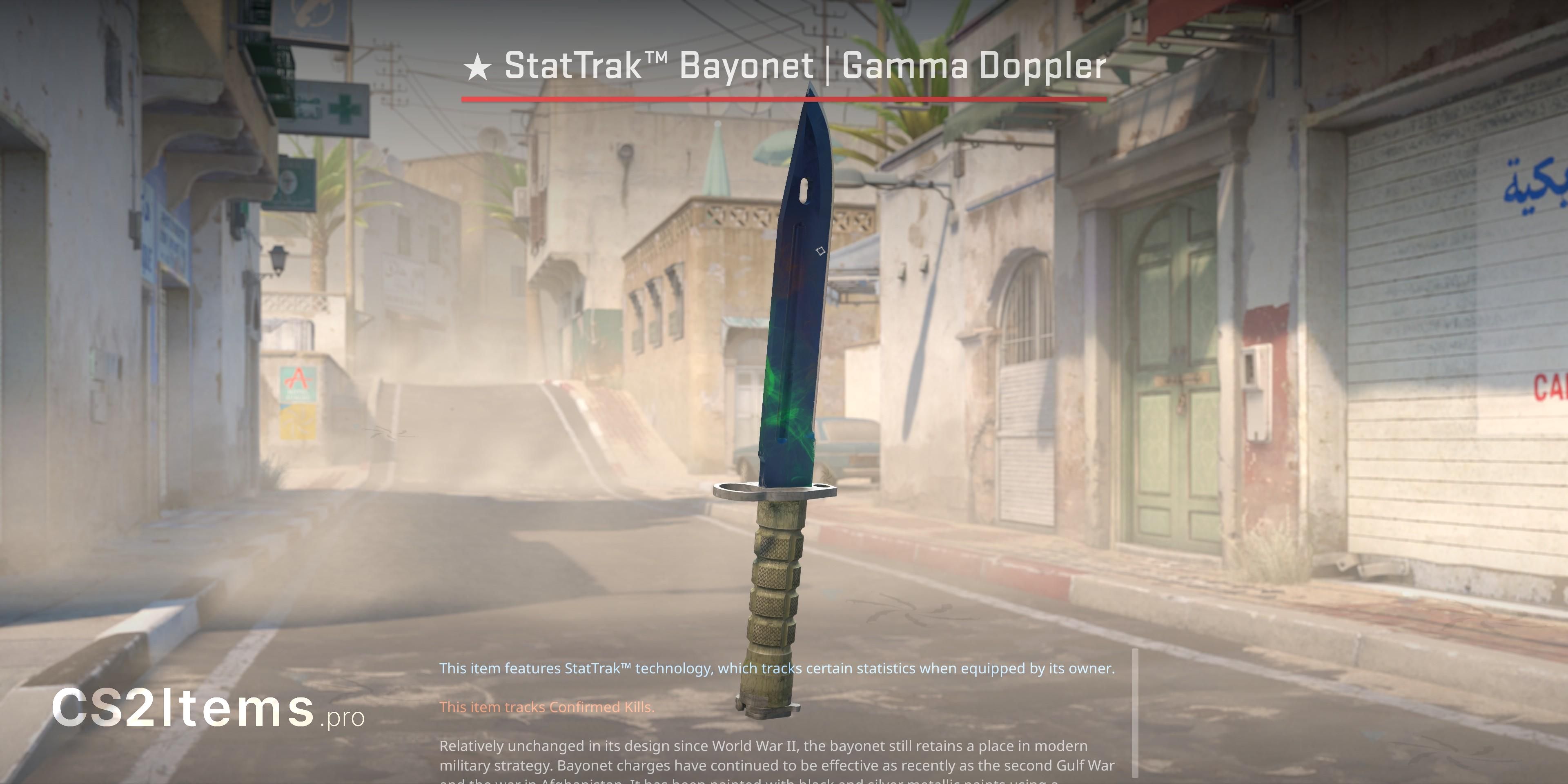 CS2 ★ Bajonett | Gamma Doppler Framsida