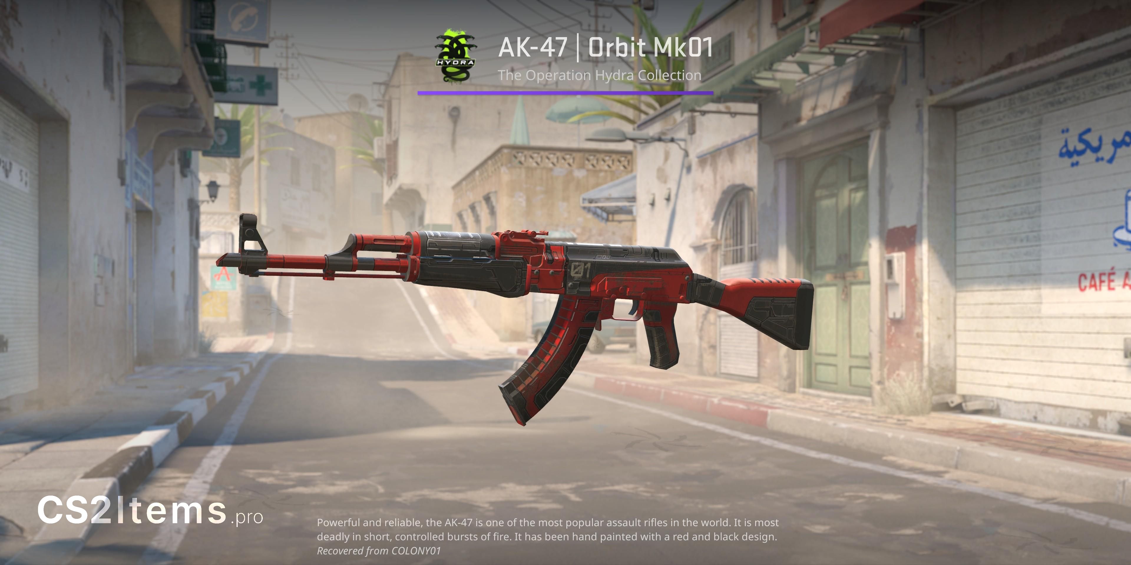 CS2 AK-47 | Orbit Mk01 Front