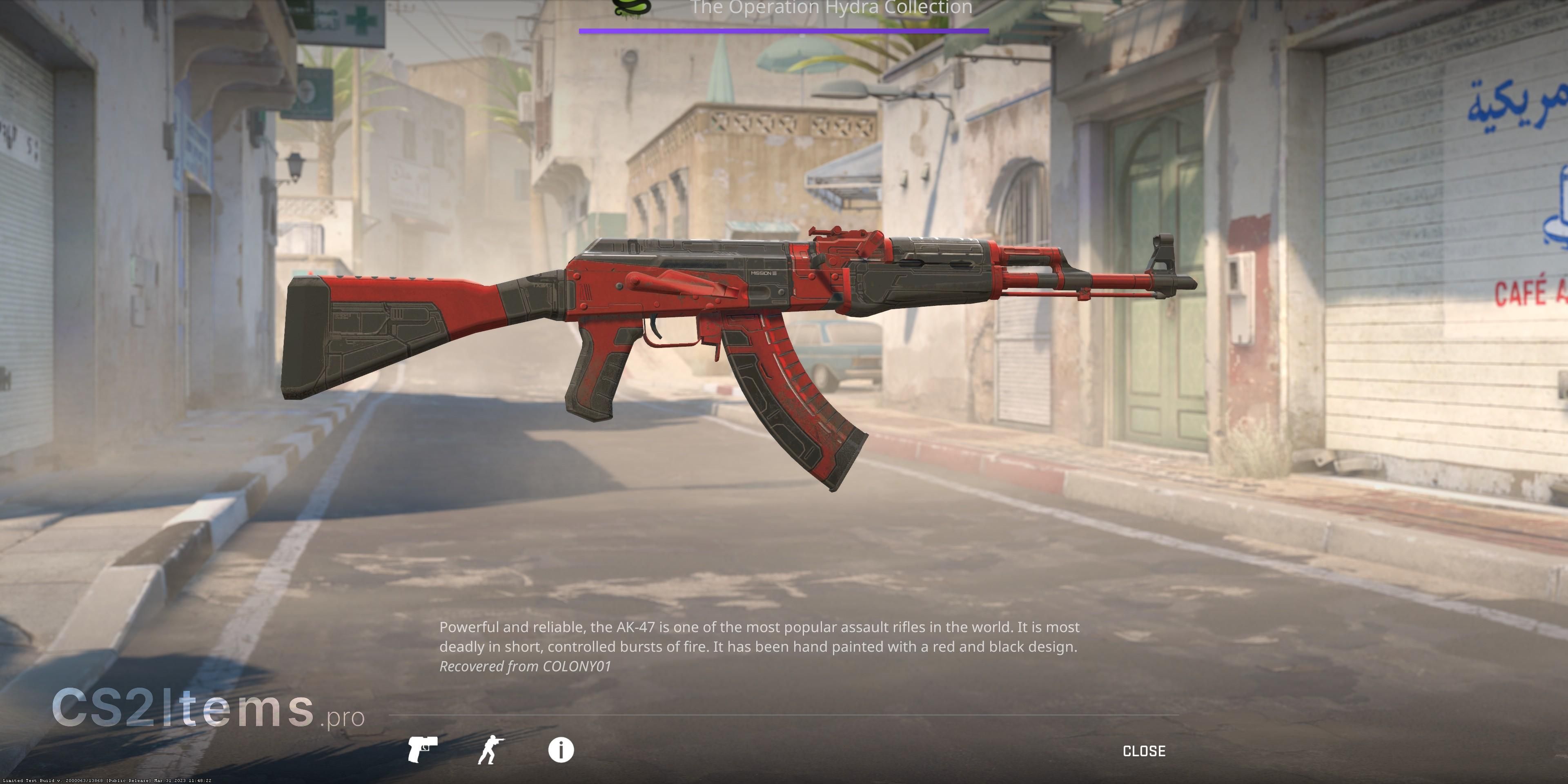 CS2 AK-47 | Orbit Mk01 Rear