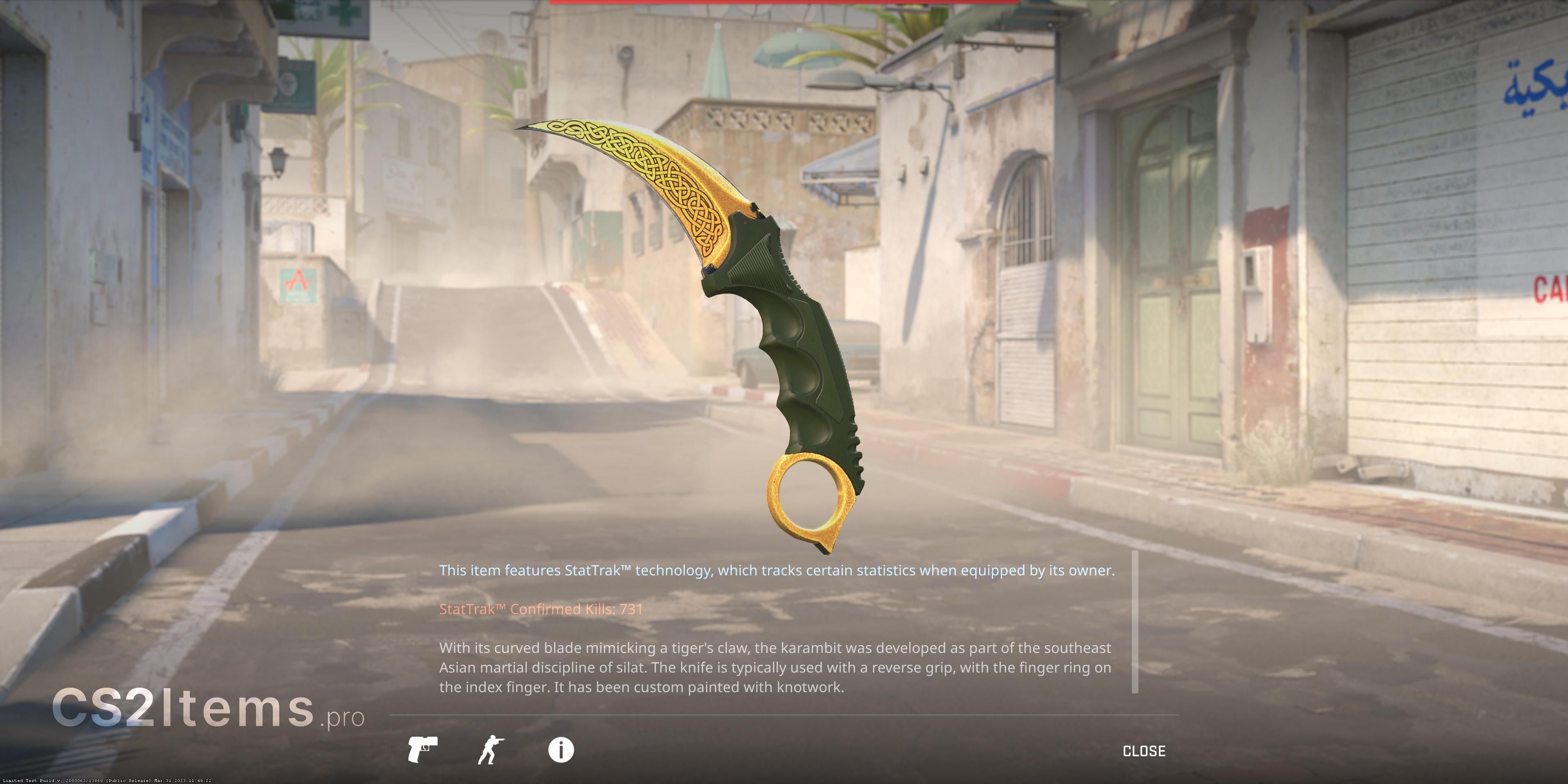 CS2 Karambit (★) | Lore Týl