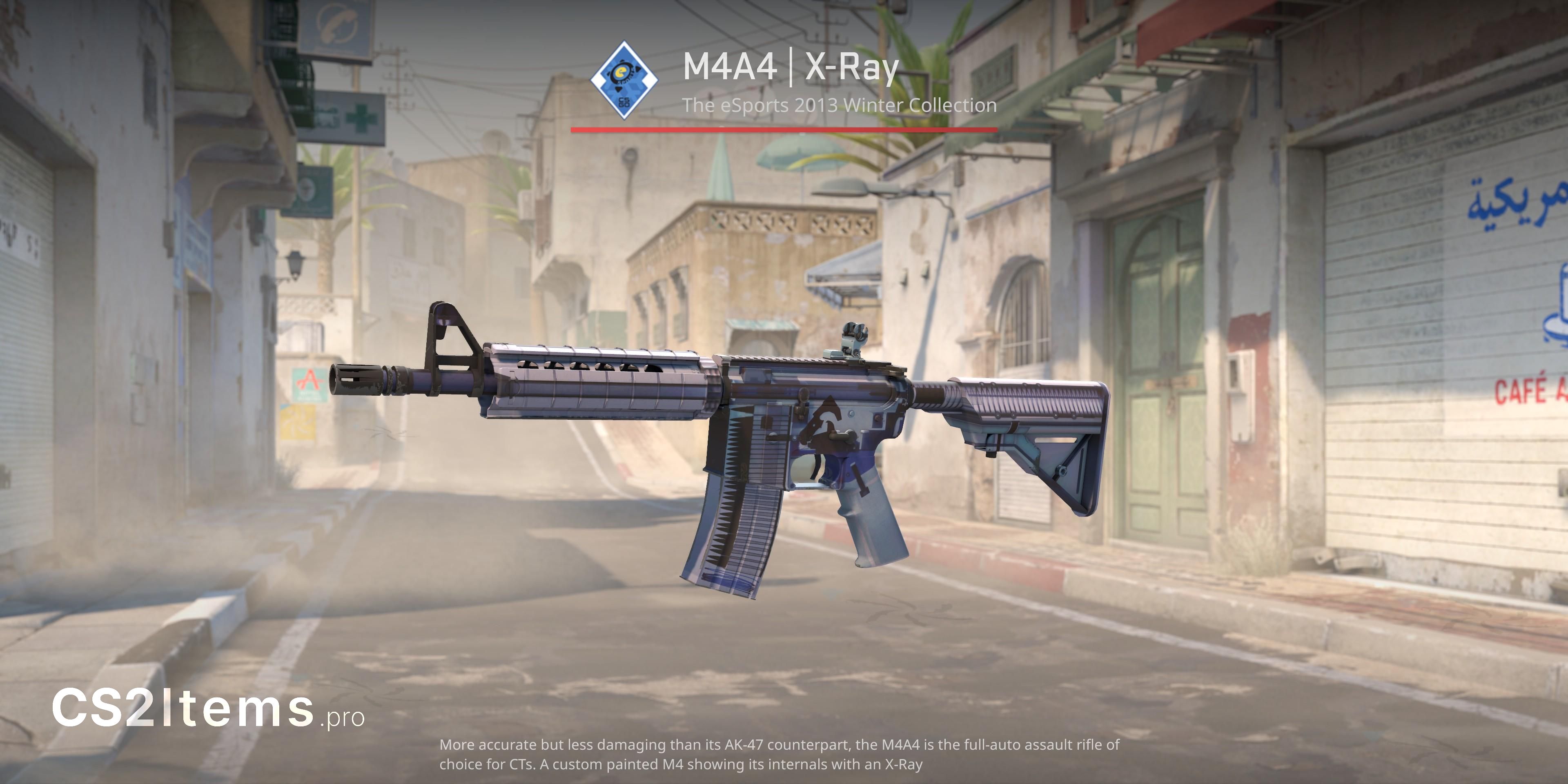 CS2 M4A4 | X-Ray หน้า