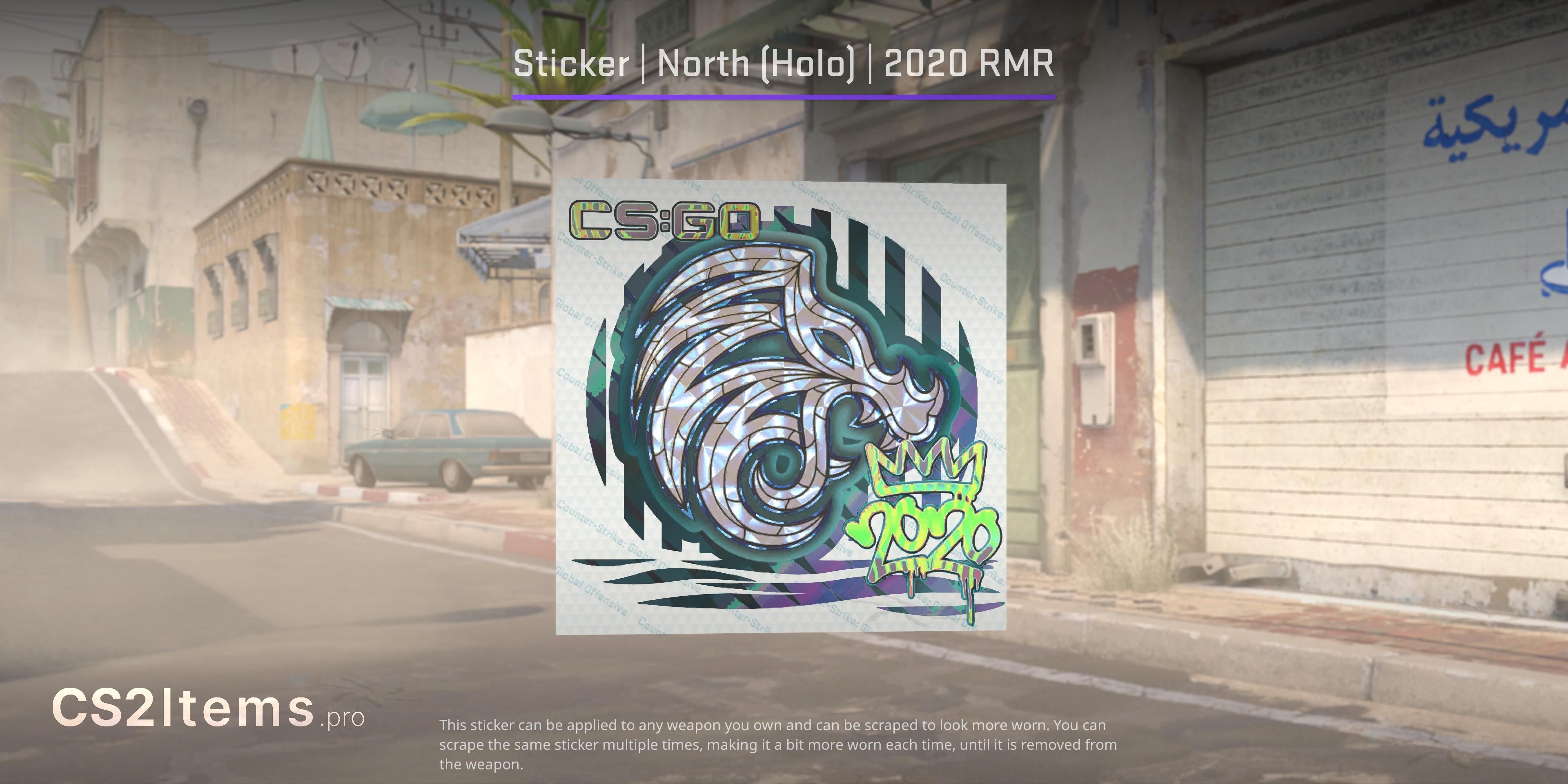 CS2 Sticker | North (Holo) | 2020 RMR Front