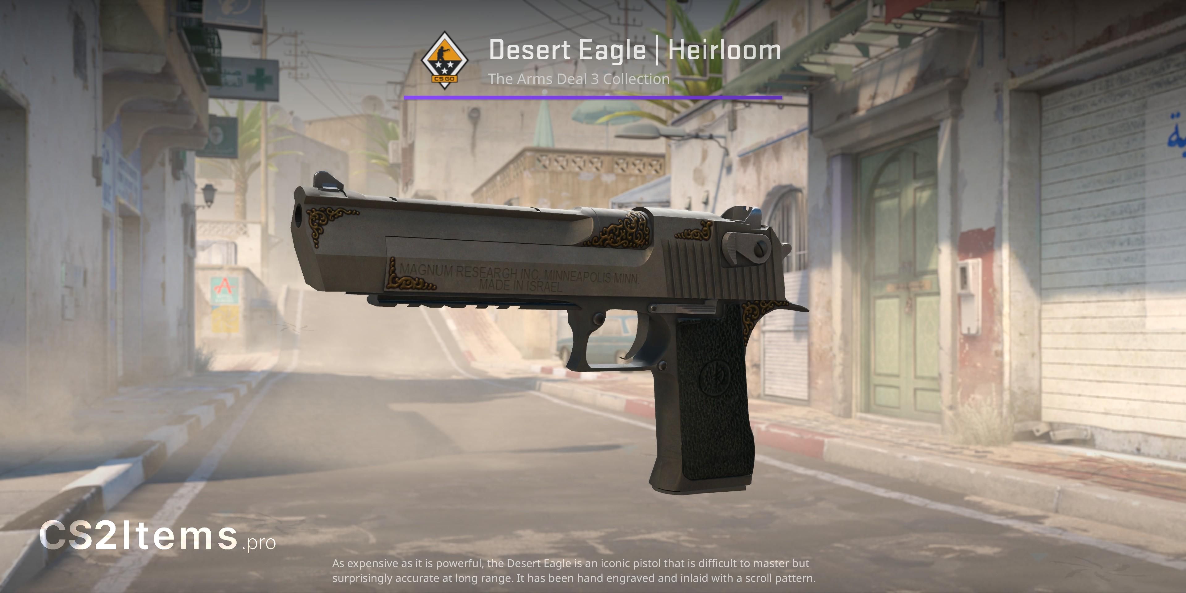 CS2 Desert Eagle | Heirloom 玄関口