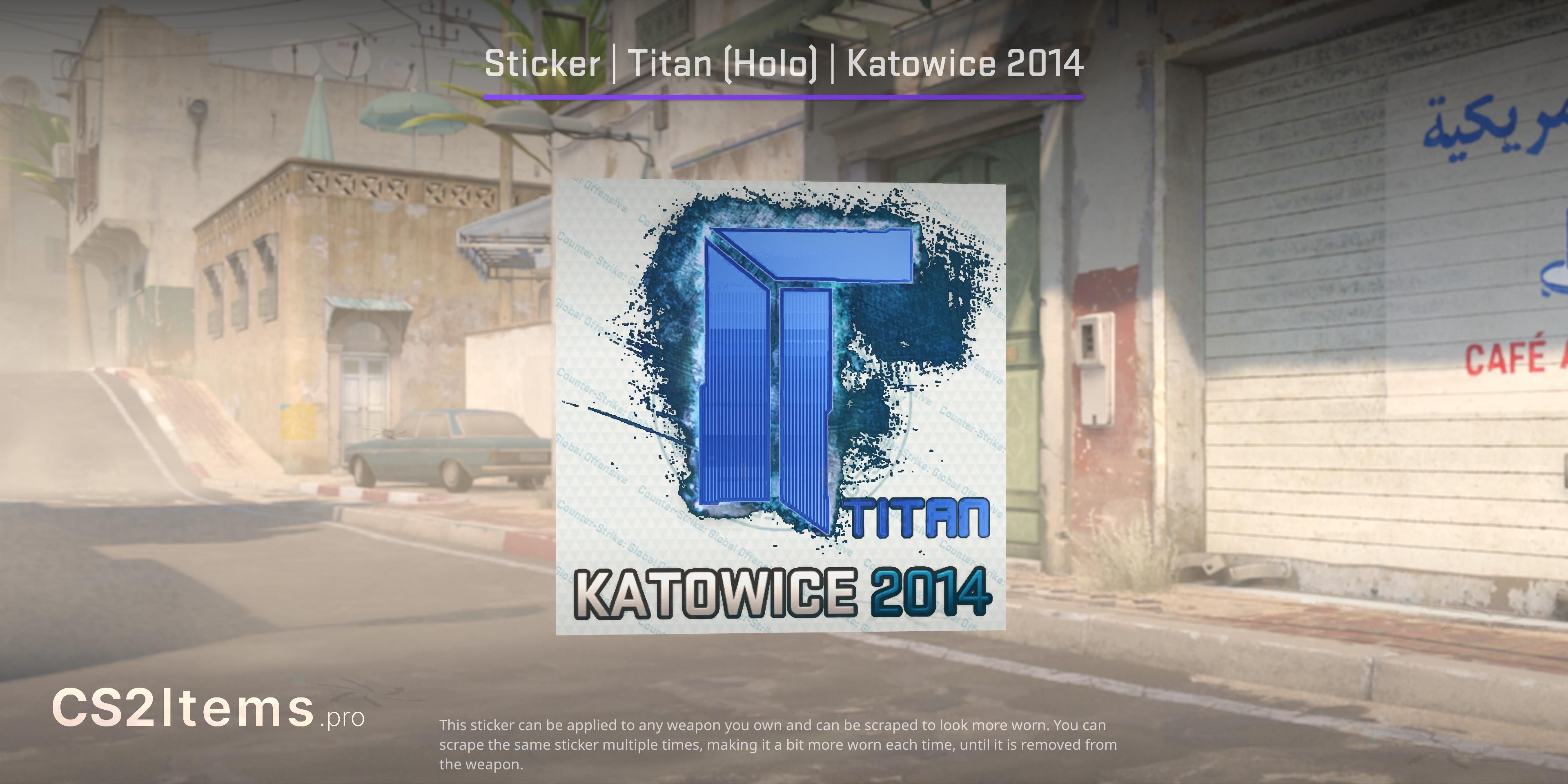 CS2 Matrica | Titan (hologramos) | Katowice 2014 Első rész