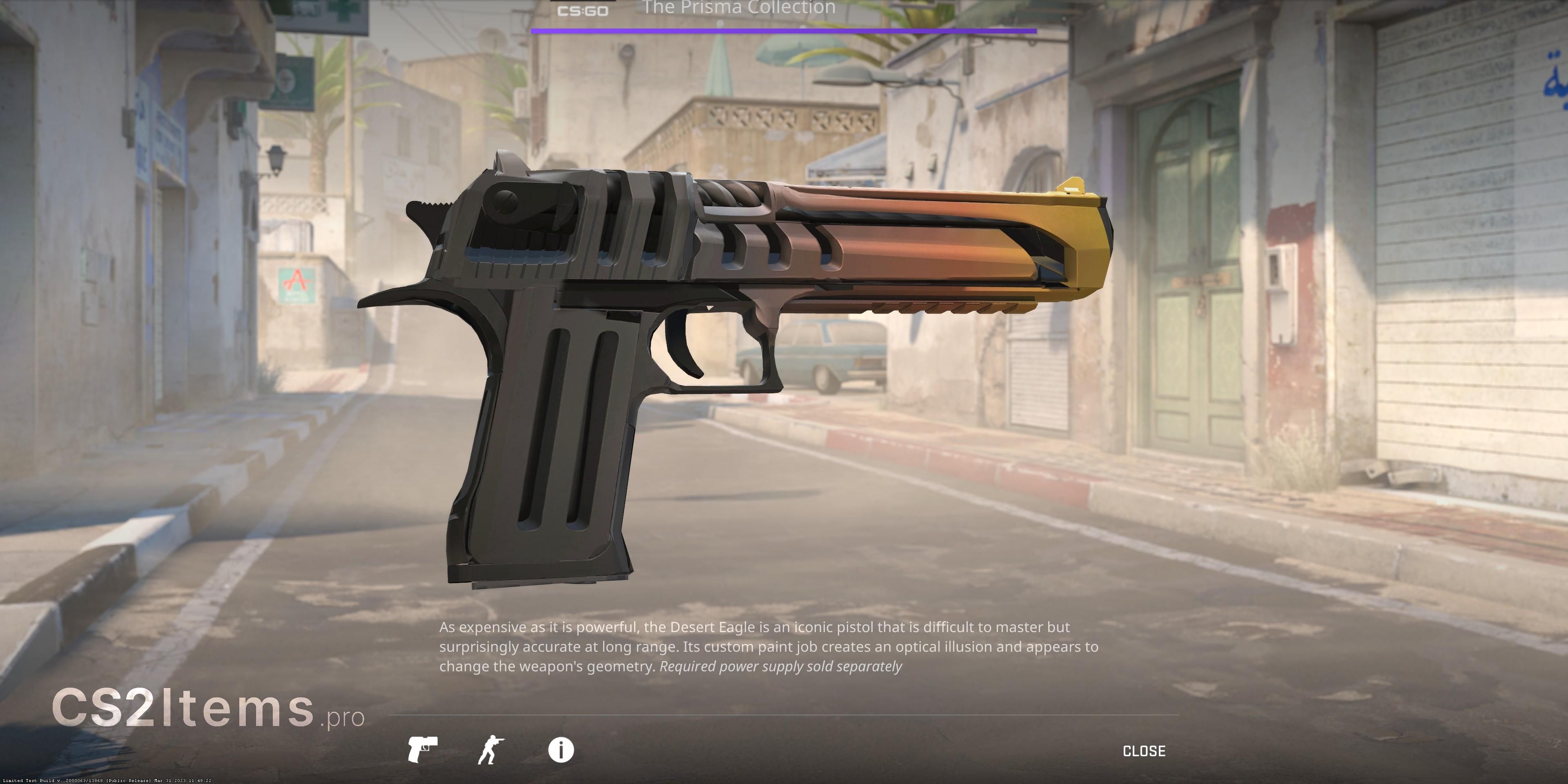 CS2 Desert Eagle | Fogonazo Parte posterior