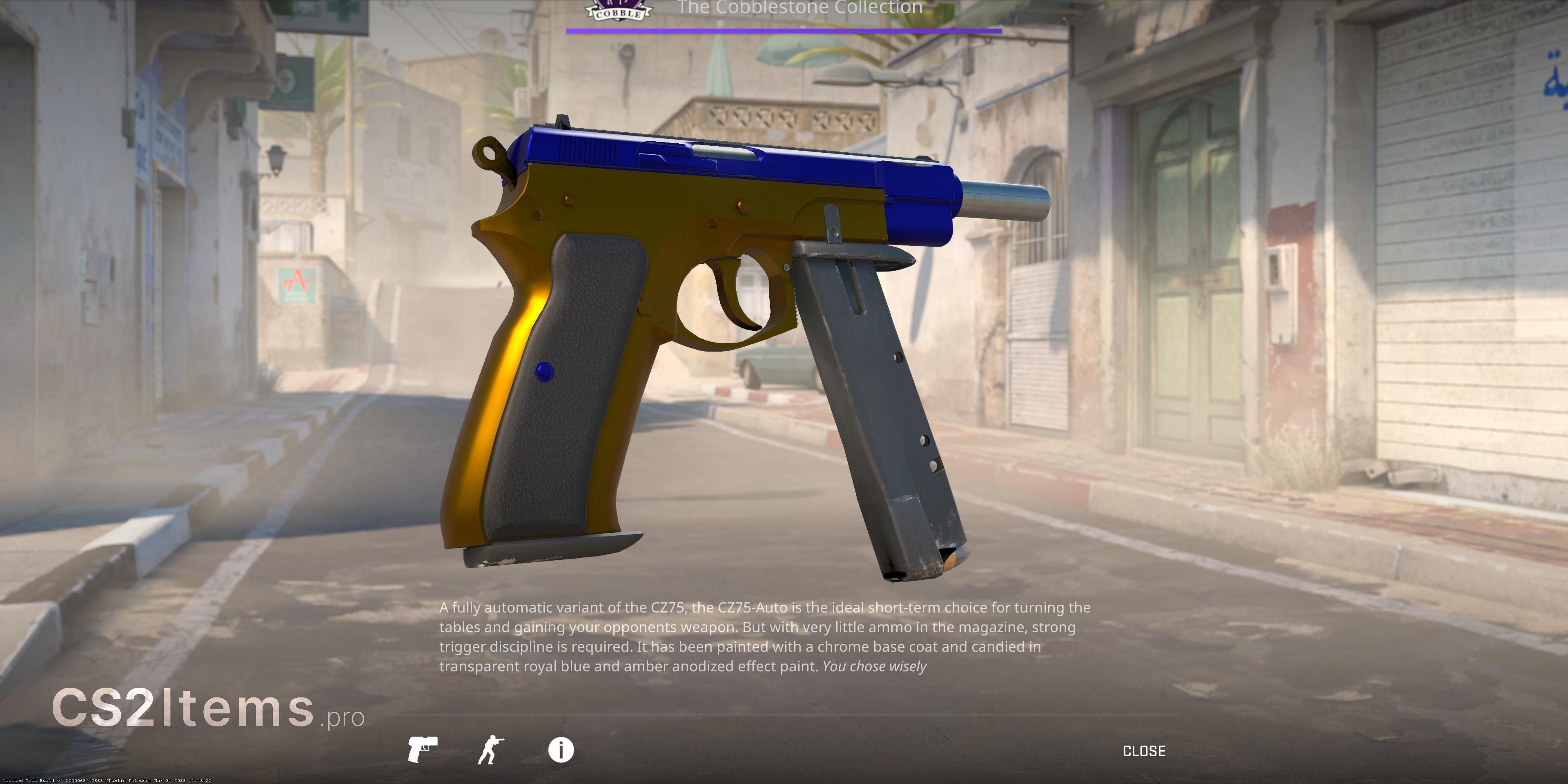 CS2 CZ75-Auto | Chalice 裏面