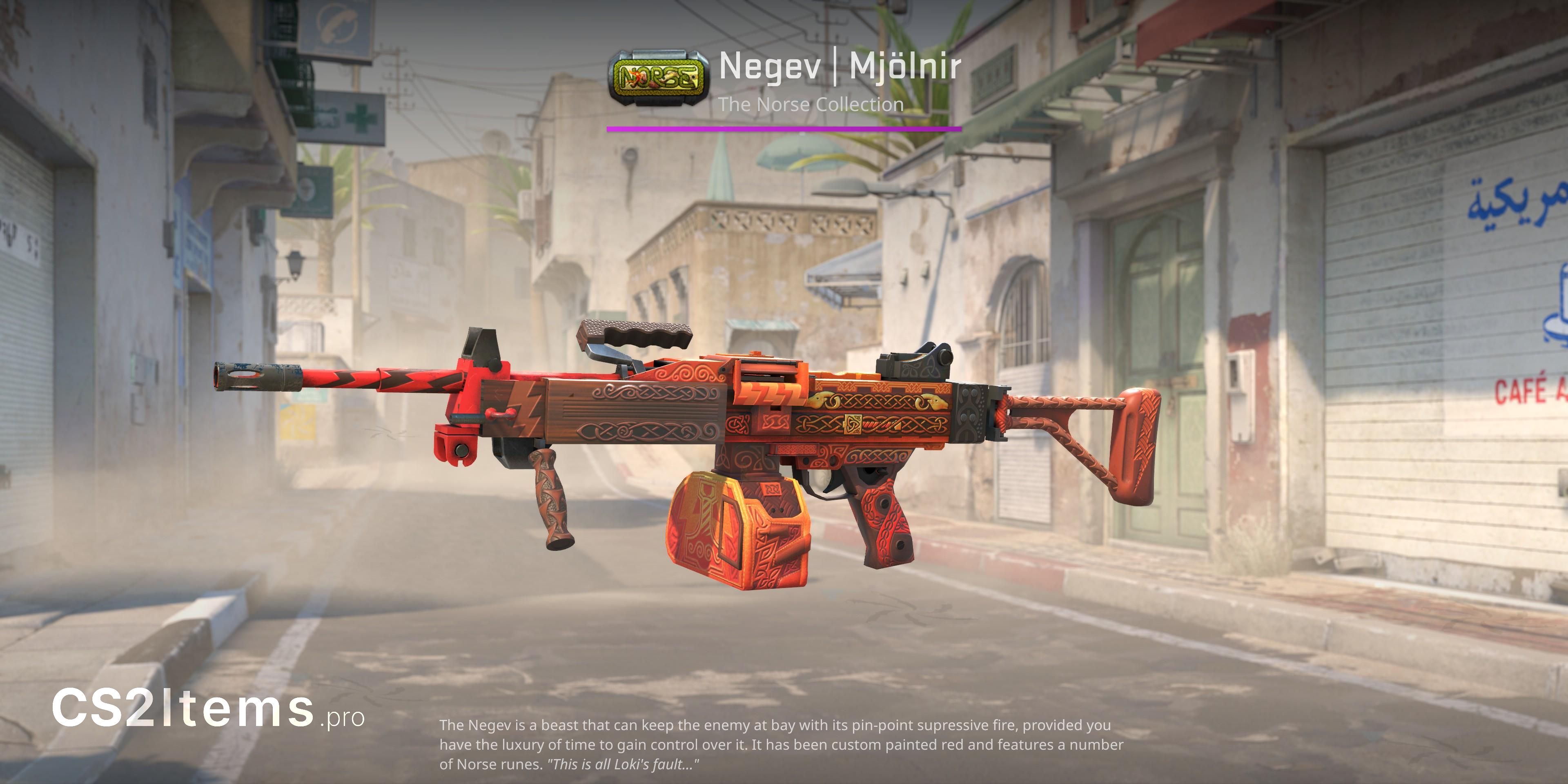 CS2 Negev | Mjölnir Forside