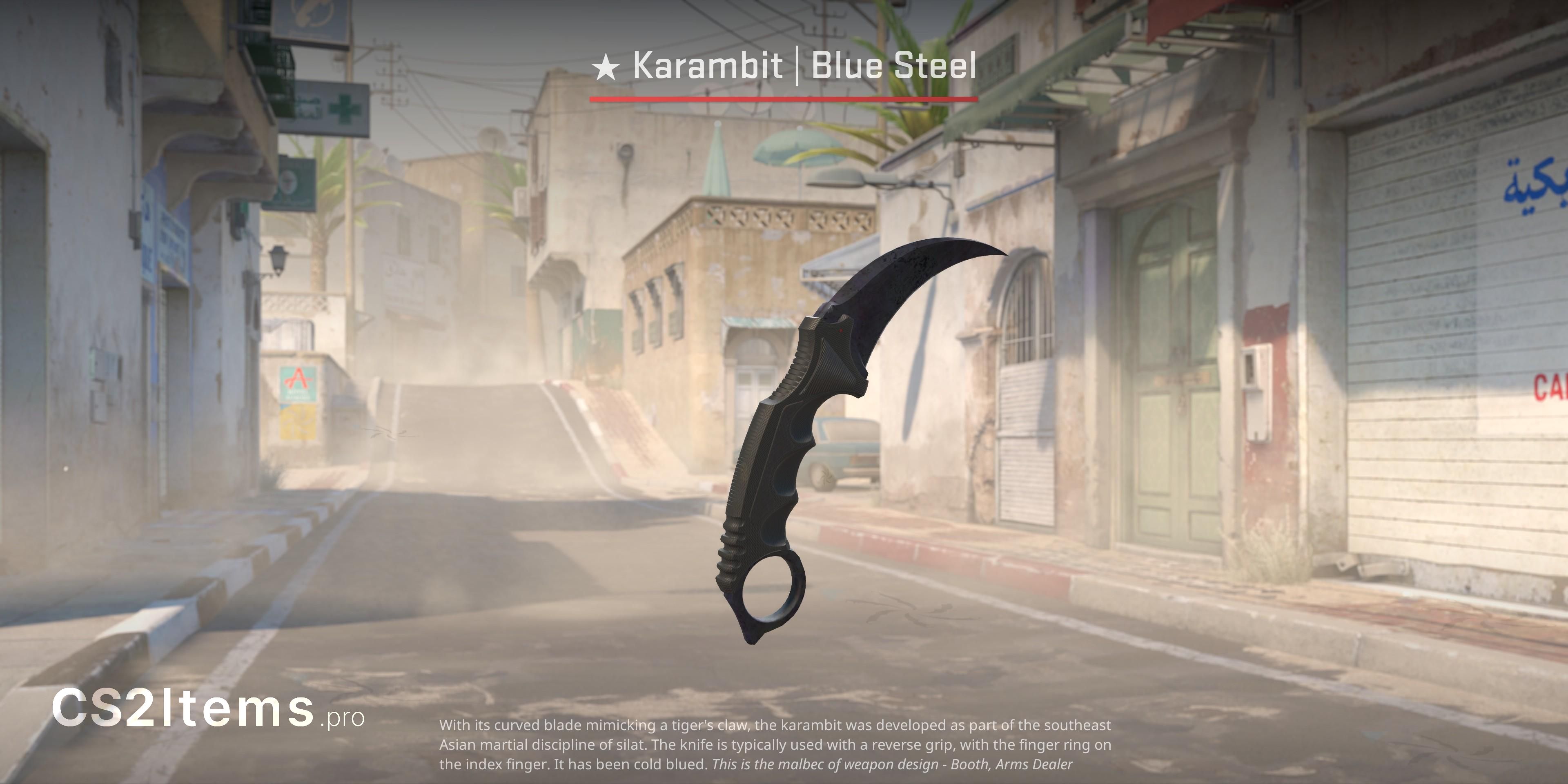 CS2 Karambit (★) | Kék Acél Első rész