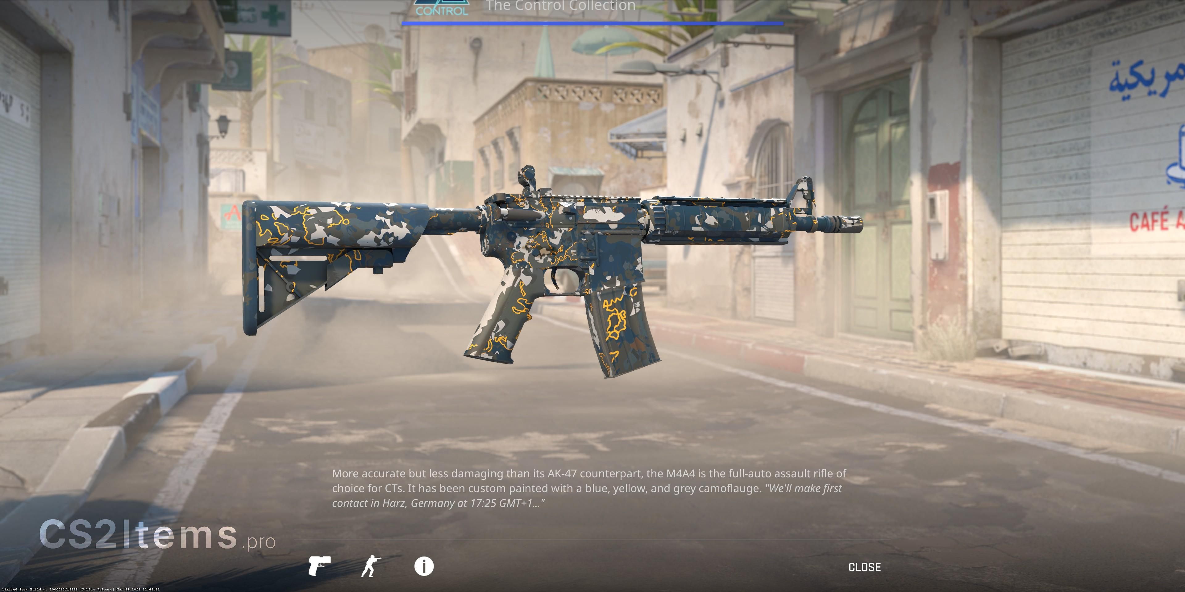 CS2 M4A4 | Global Offensive Rear