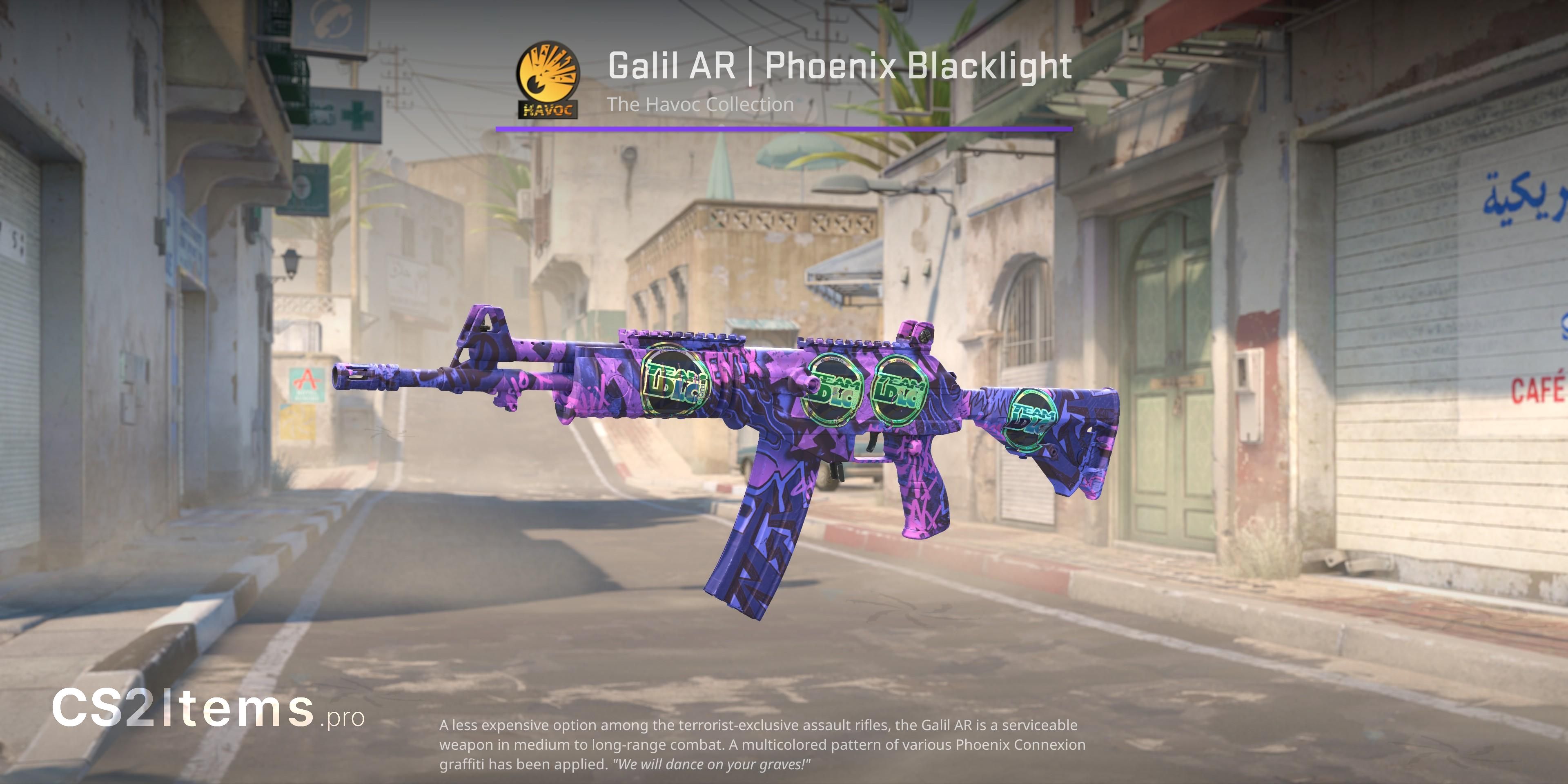 CS2 Galil AR | Phoenix Blacklight Μπροστά