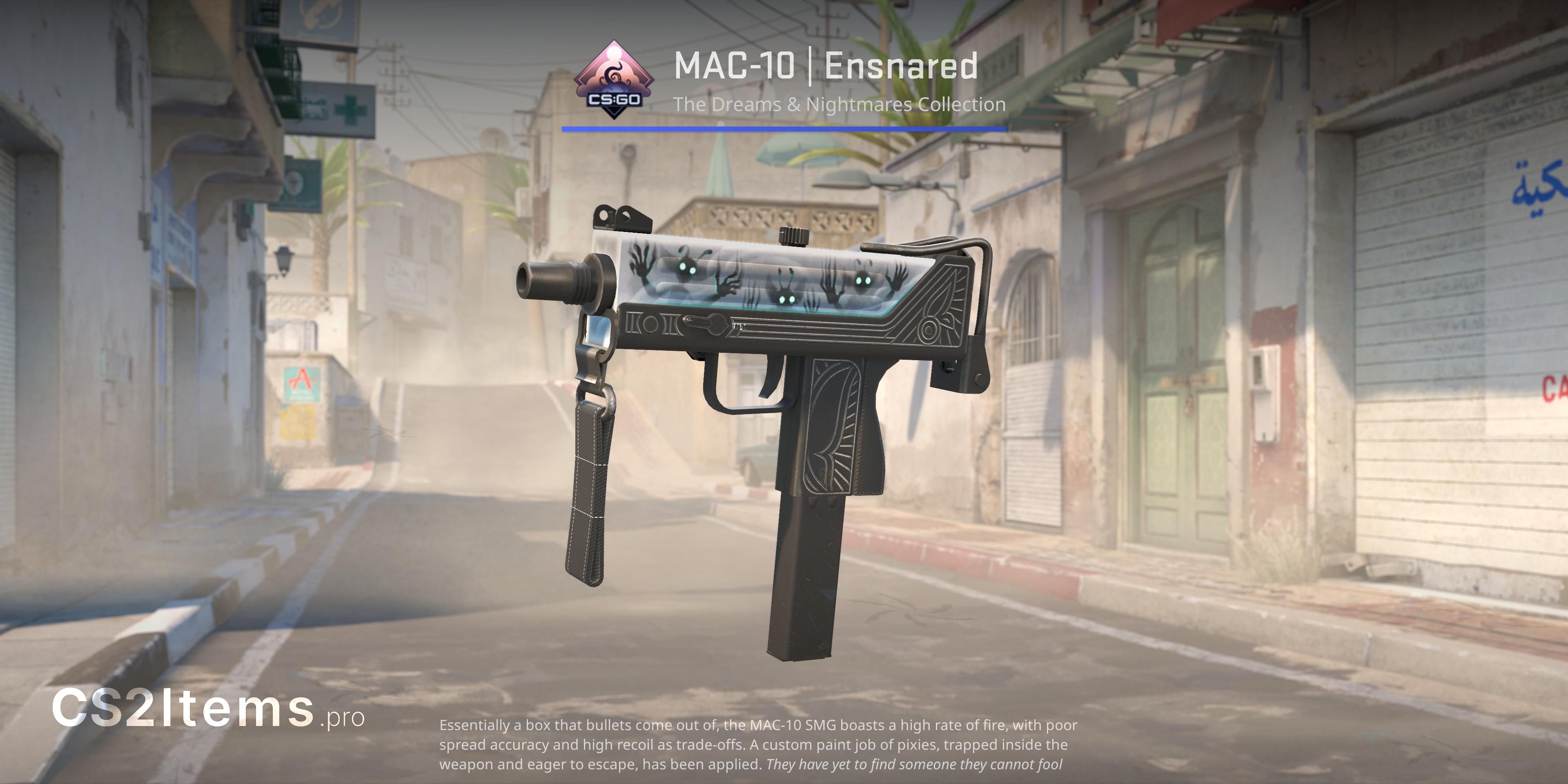 CS2 MAC-10 | Ensnared Voorkant