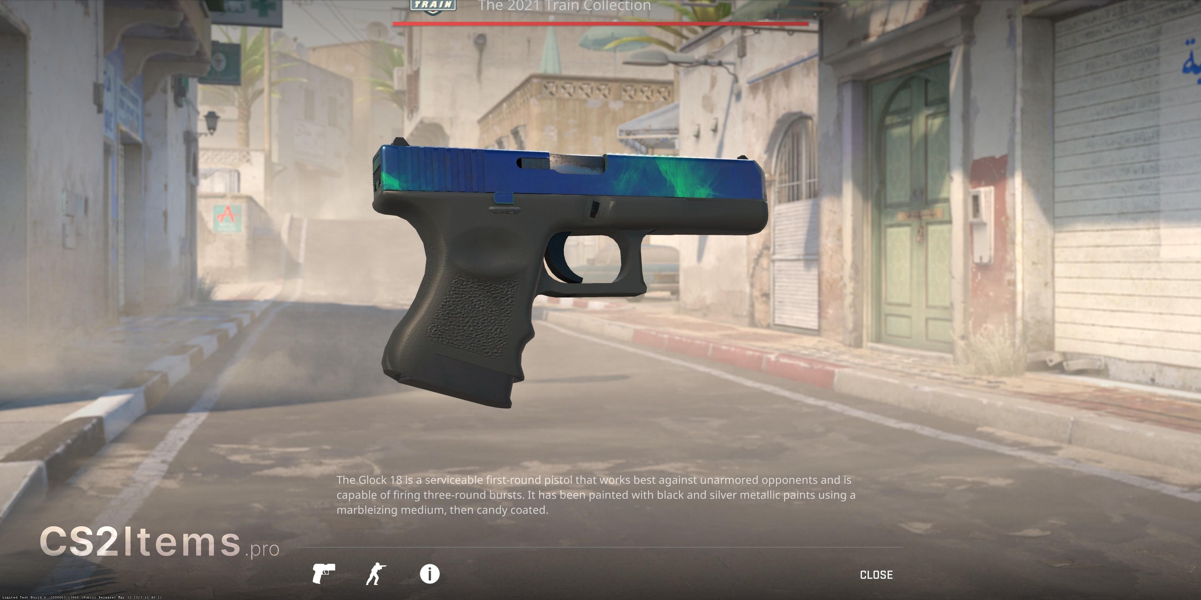 CS2 Glock-18 | Gamma Doppler Atrás