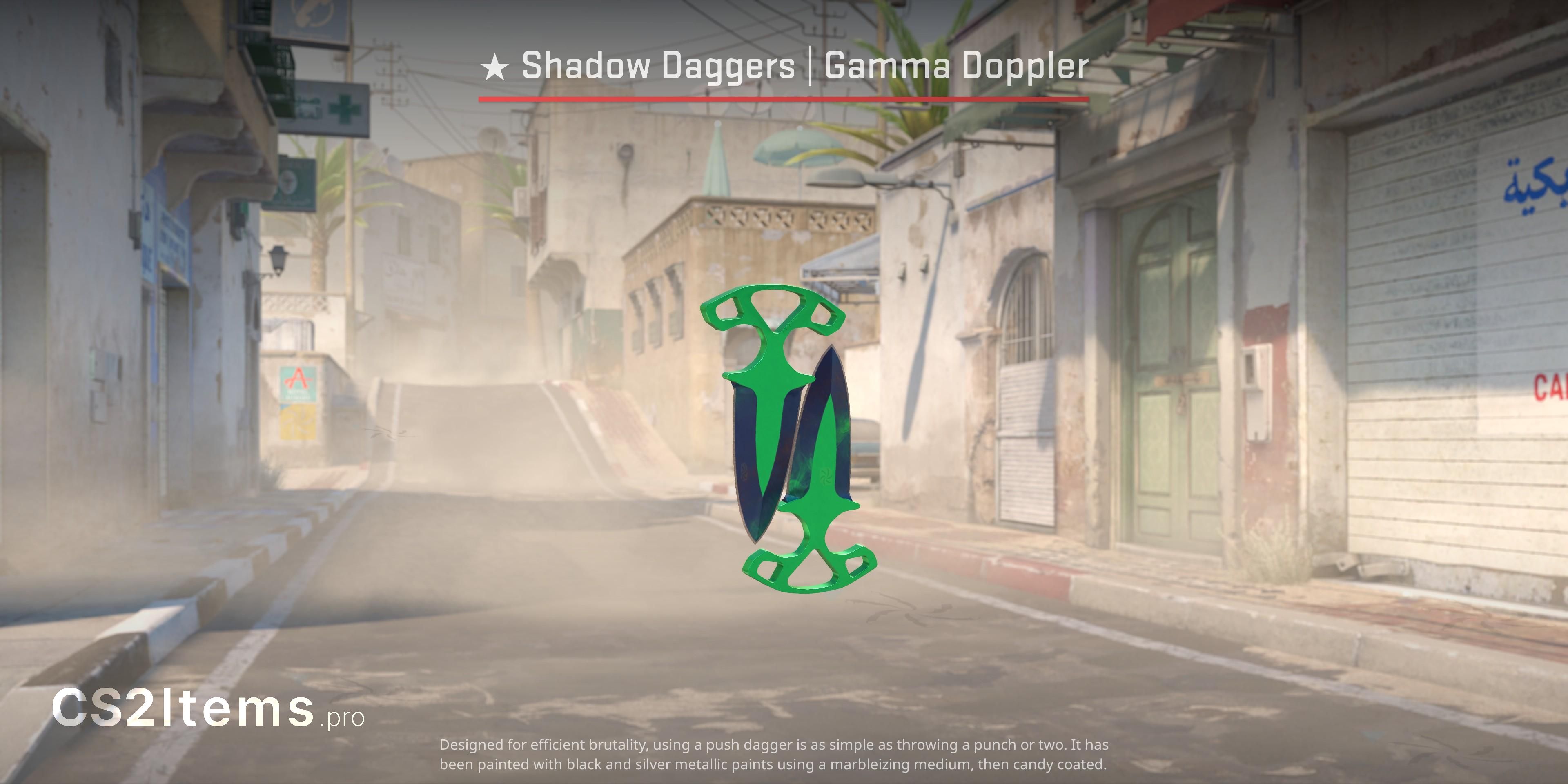 CS2 ★ Shadow Daggers | Gamma Doppler Front