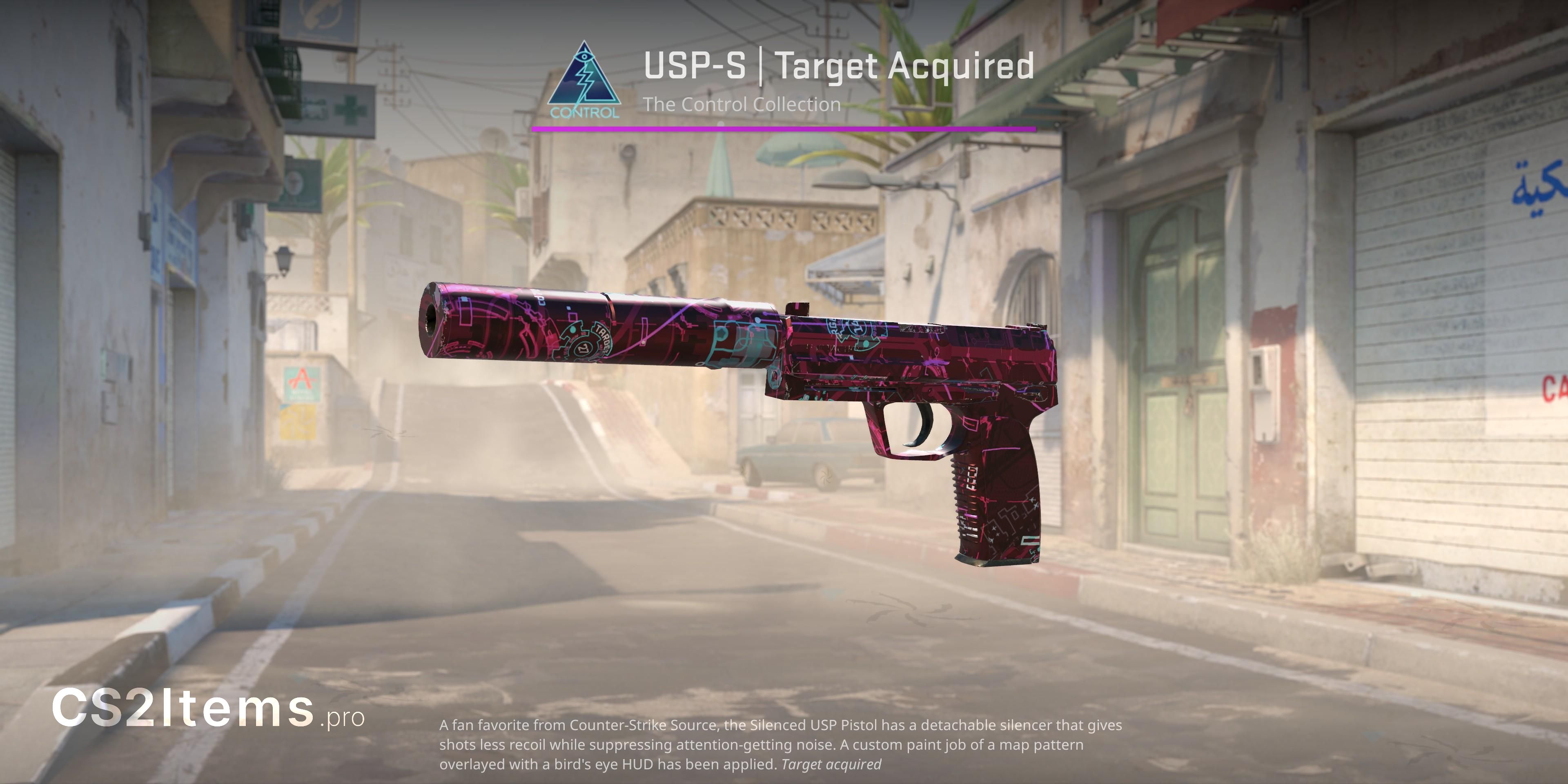 CS2 USP-S | Target Acquired Front