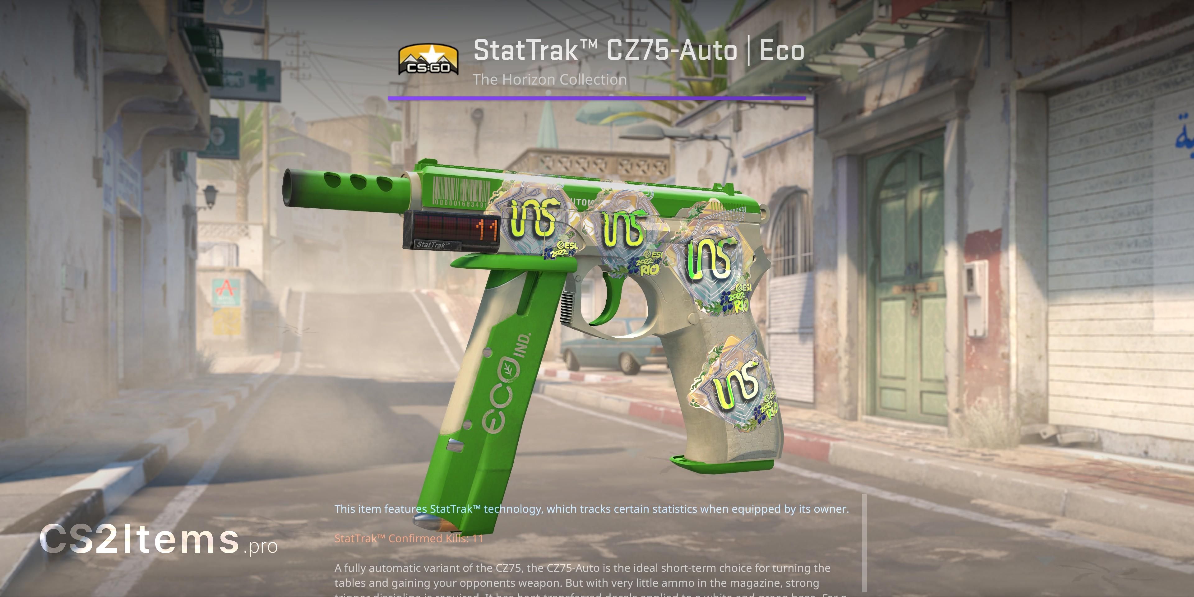 CS2 CZ75-Auto | Eco Față