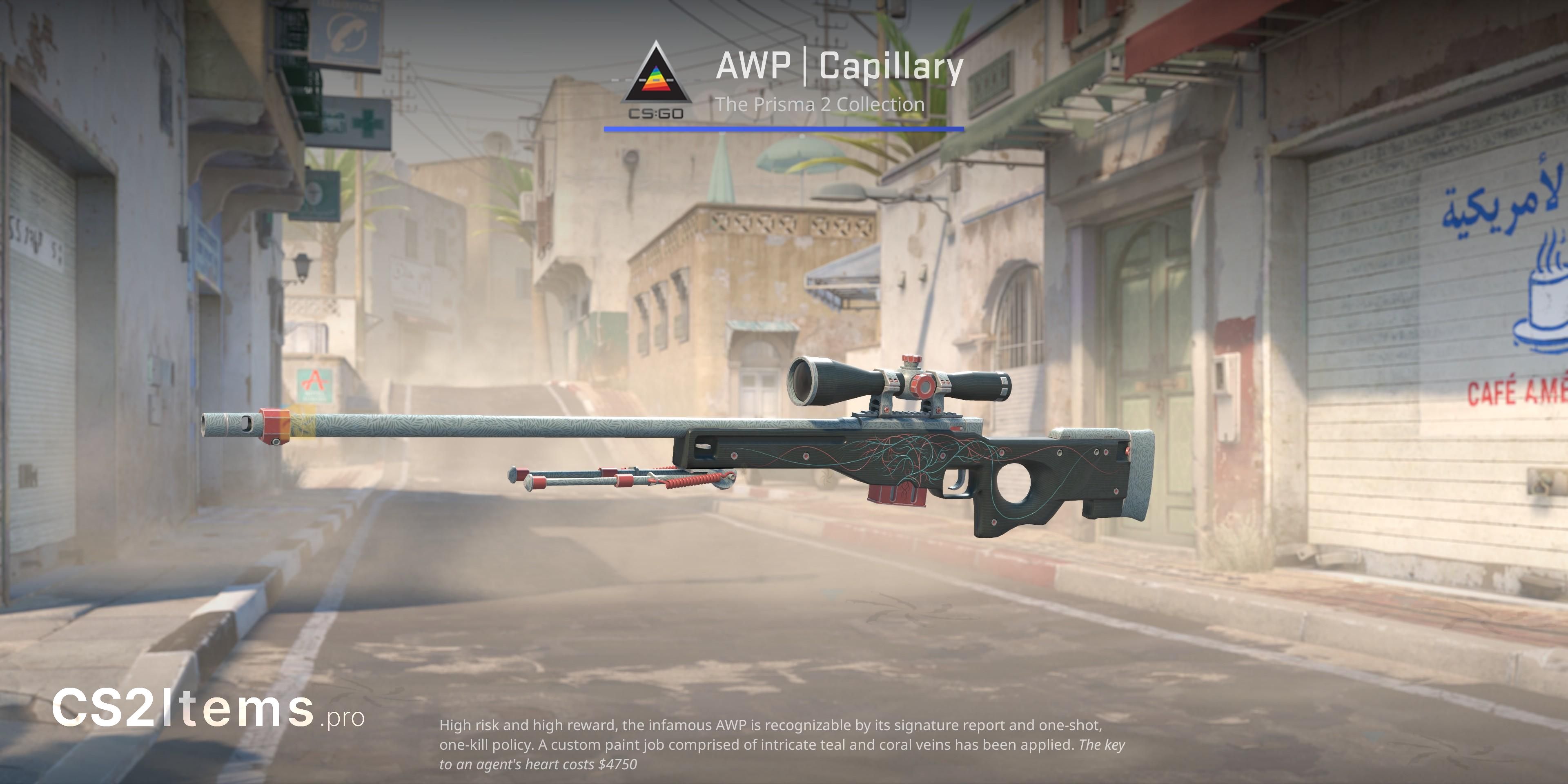 CS2 AWP | Hiussuoni Etuosa