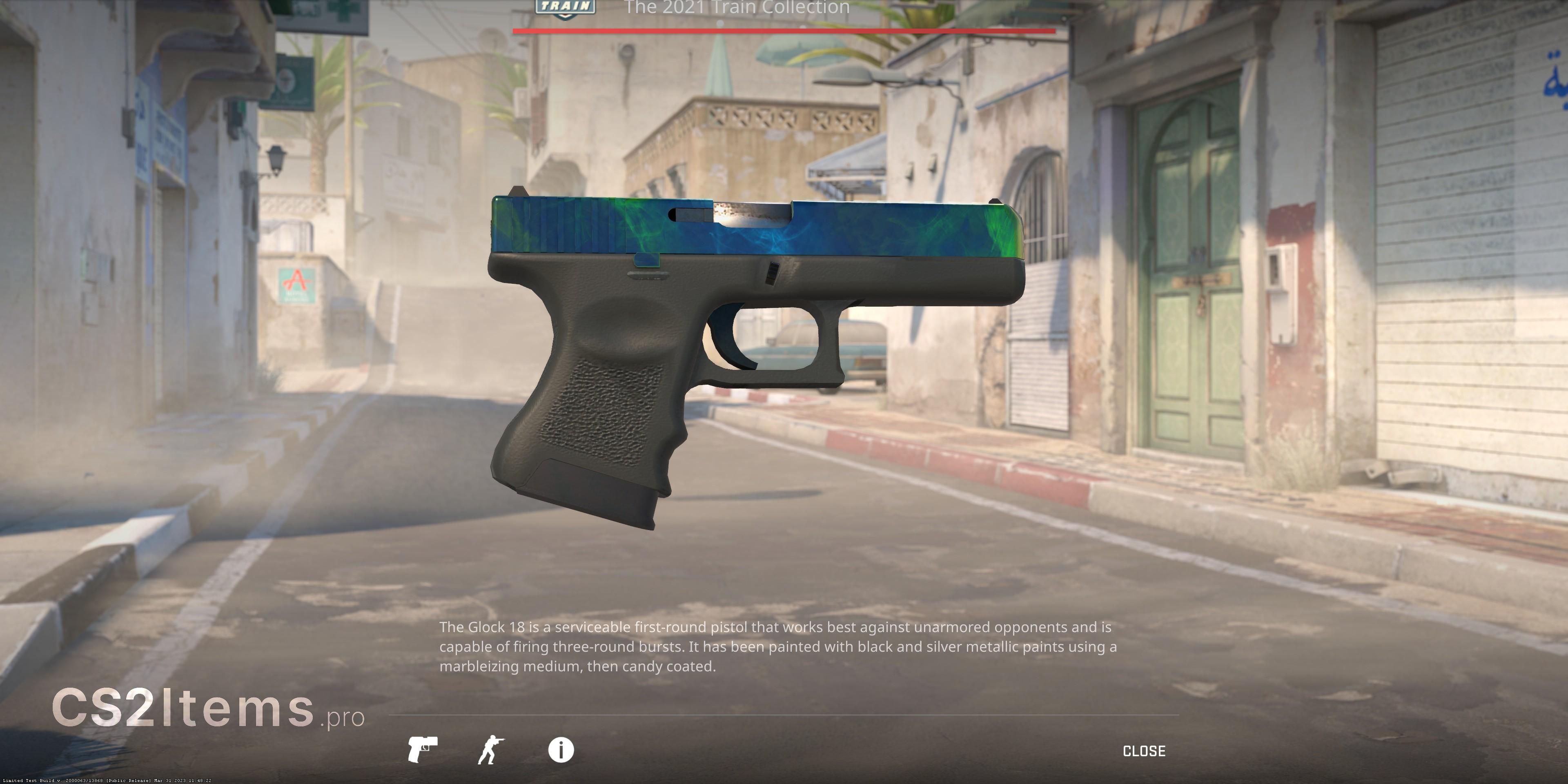 CS2 Glock-18 | Gamma Doppler Atrás