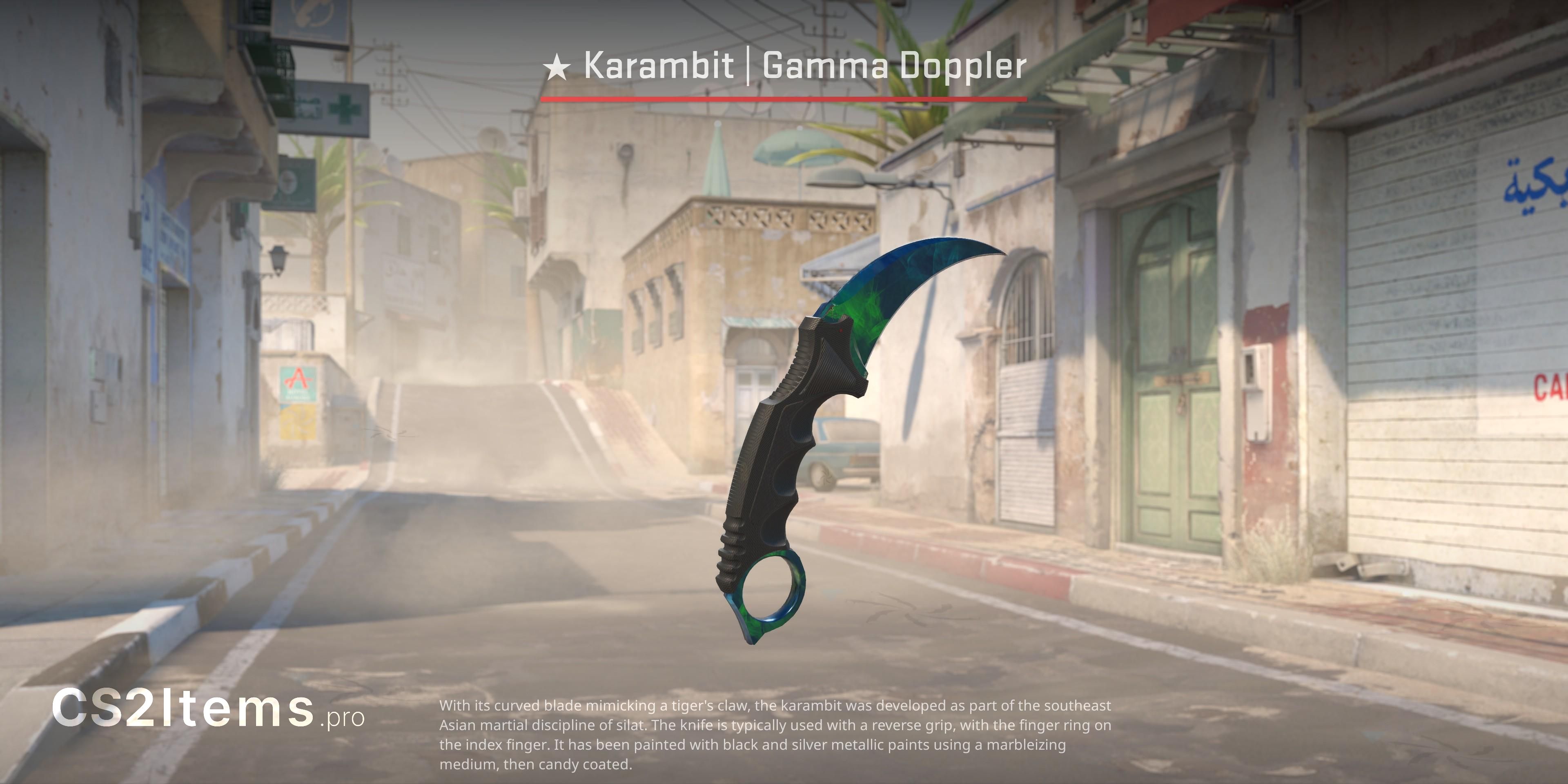 CS2 Karambit (★) | Gamma Doppler Předek