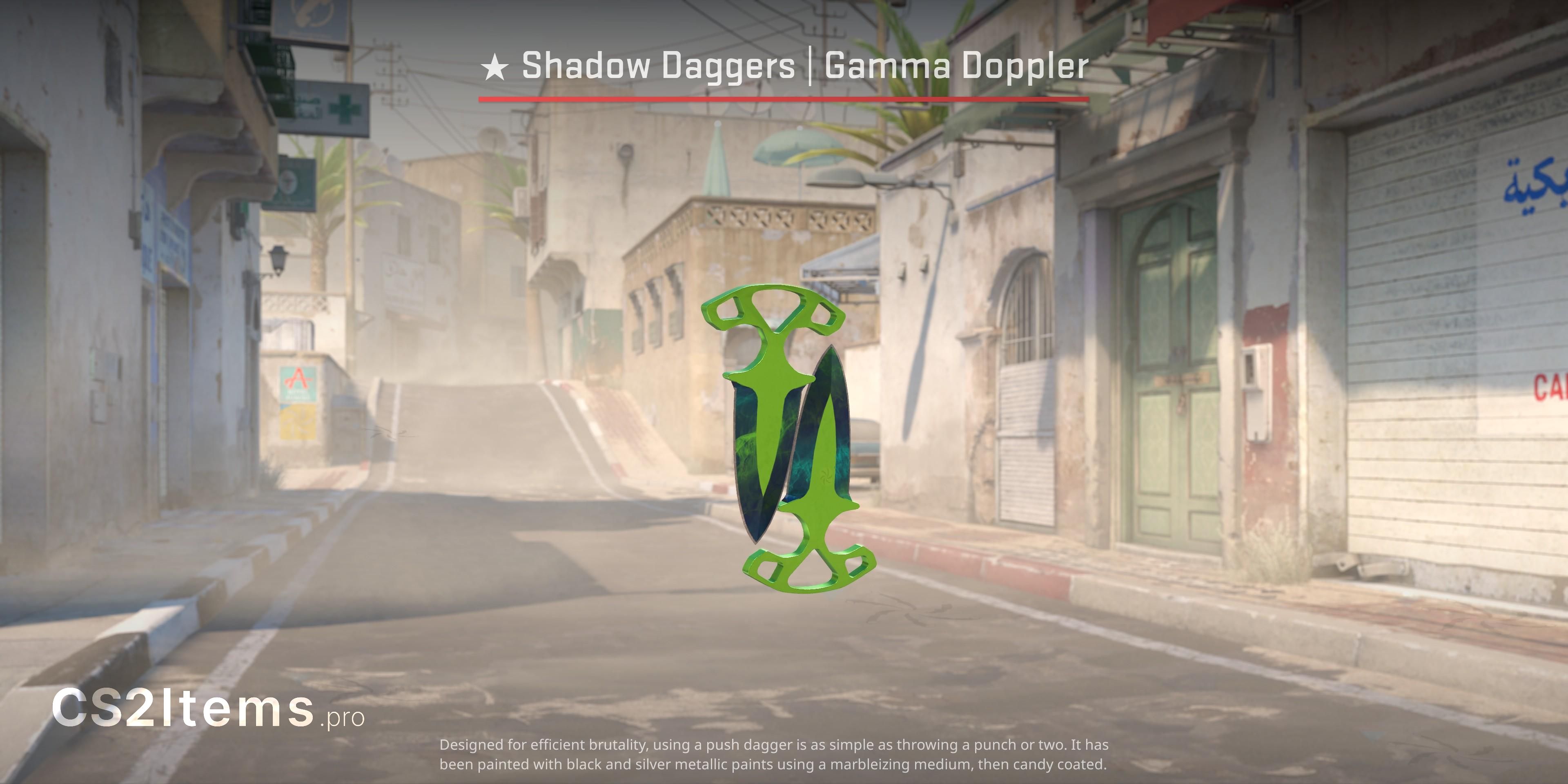 CS2 ★ Shadow Daggers | Gamma Doppler Front