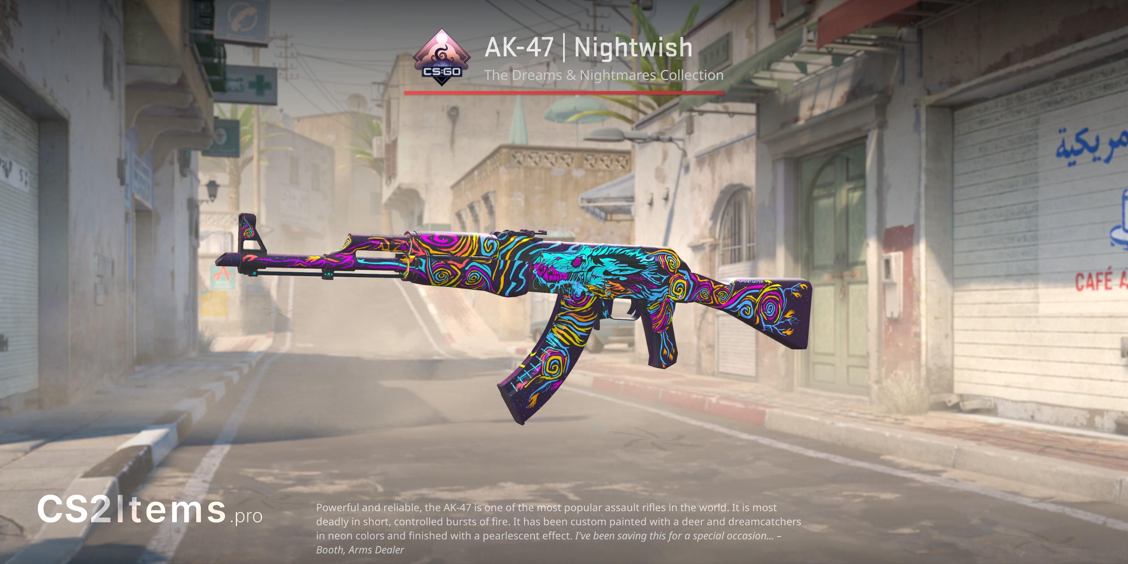 CS2 AK-47 | Nightwish Voorkant