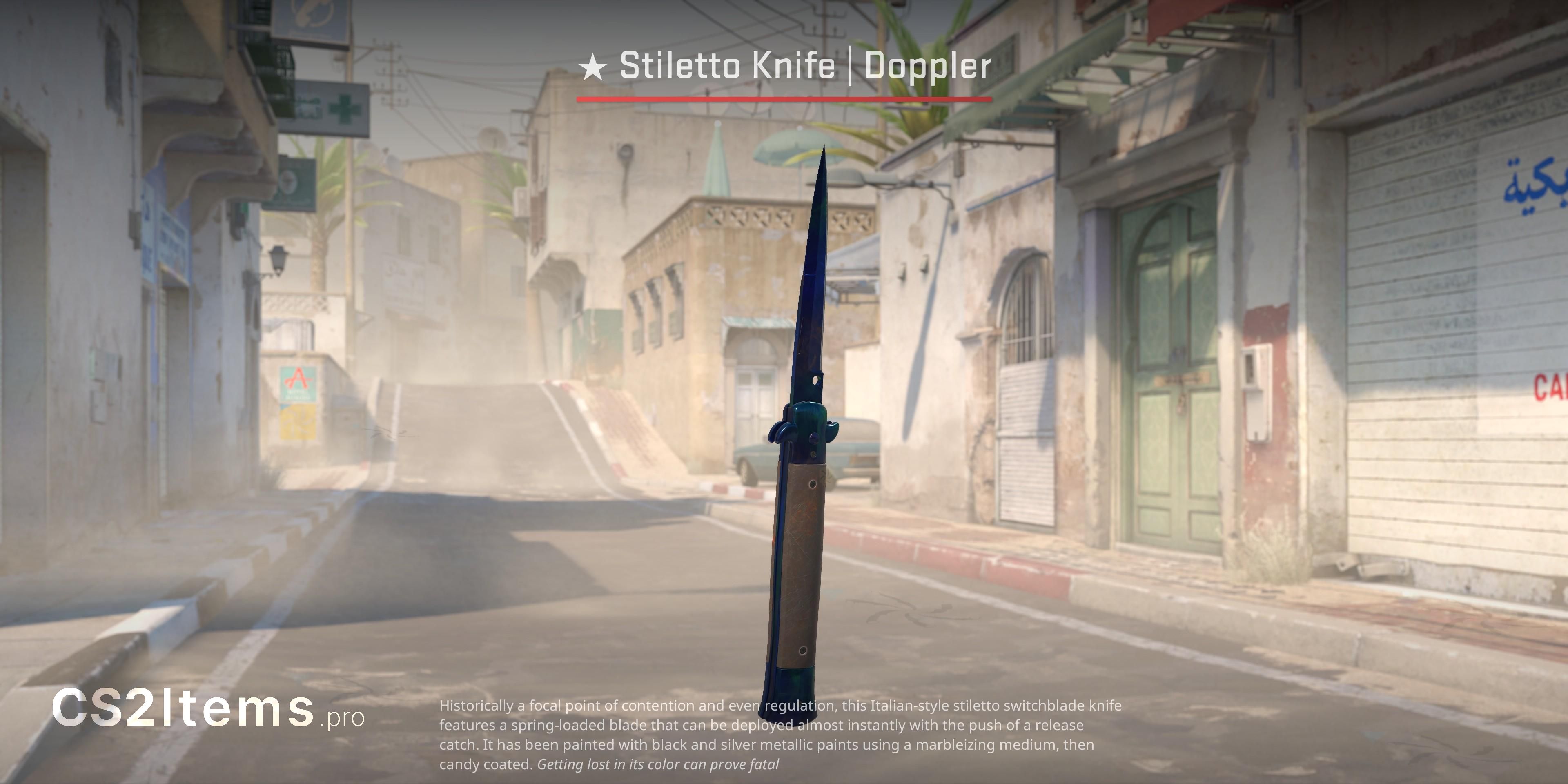 CS2 ★ Stiletto Bıçak | Doppler Ön