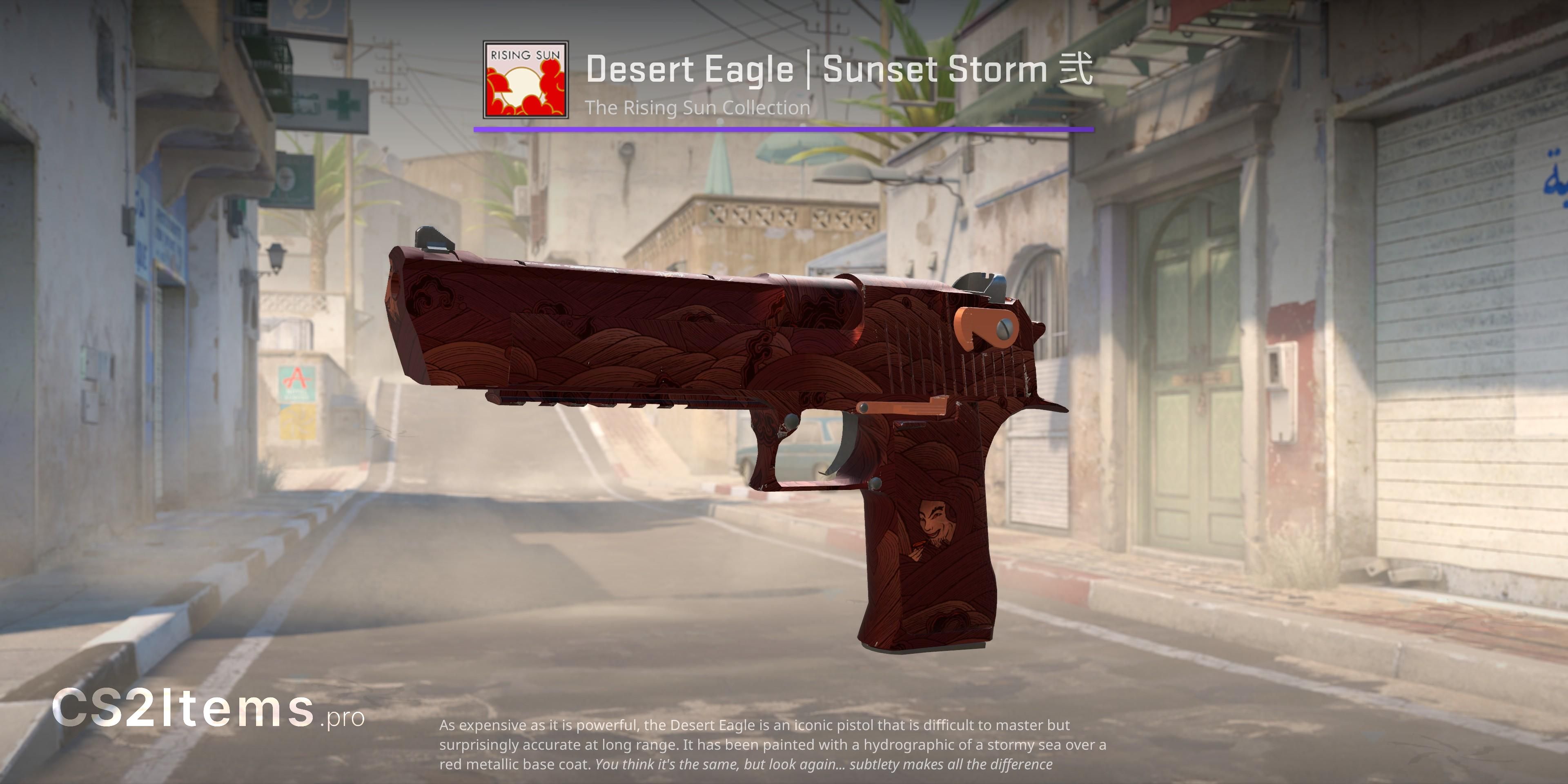 CS2 Desert Eagle | Sunset Storm 弐 Forside