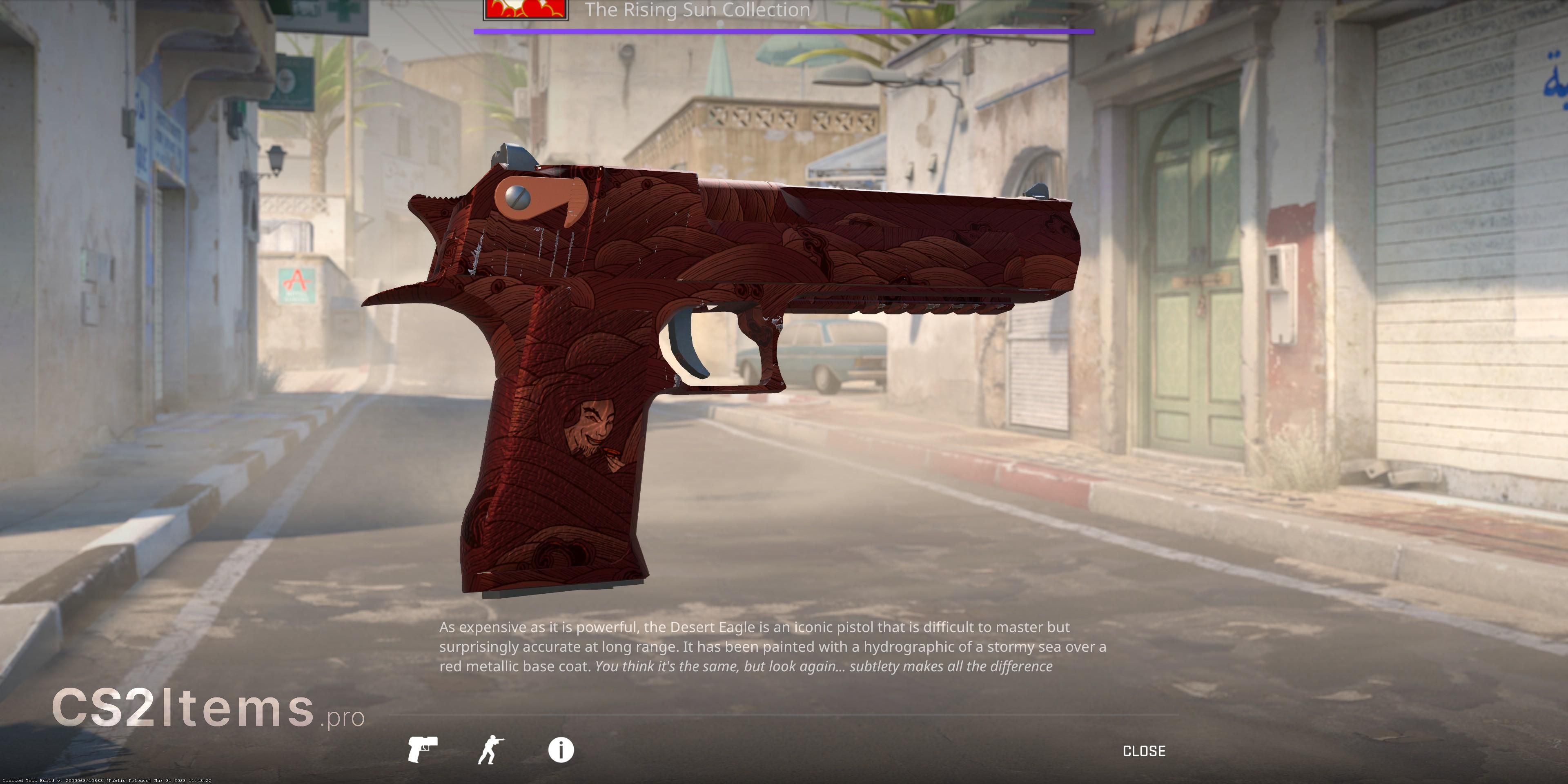 CS2 Desert Eagle | Sunset Storm 弐 Bagest