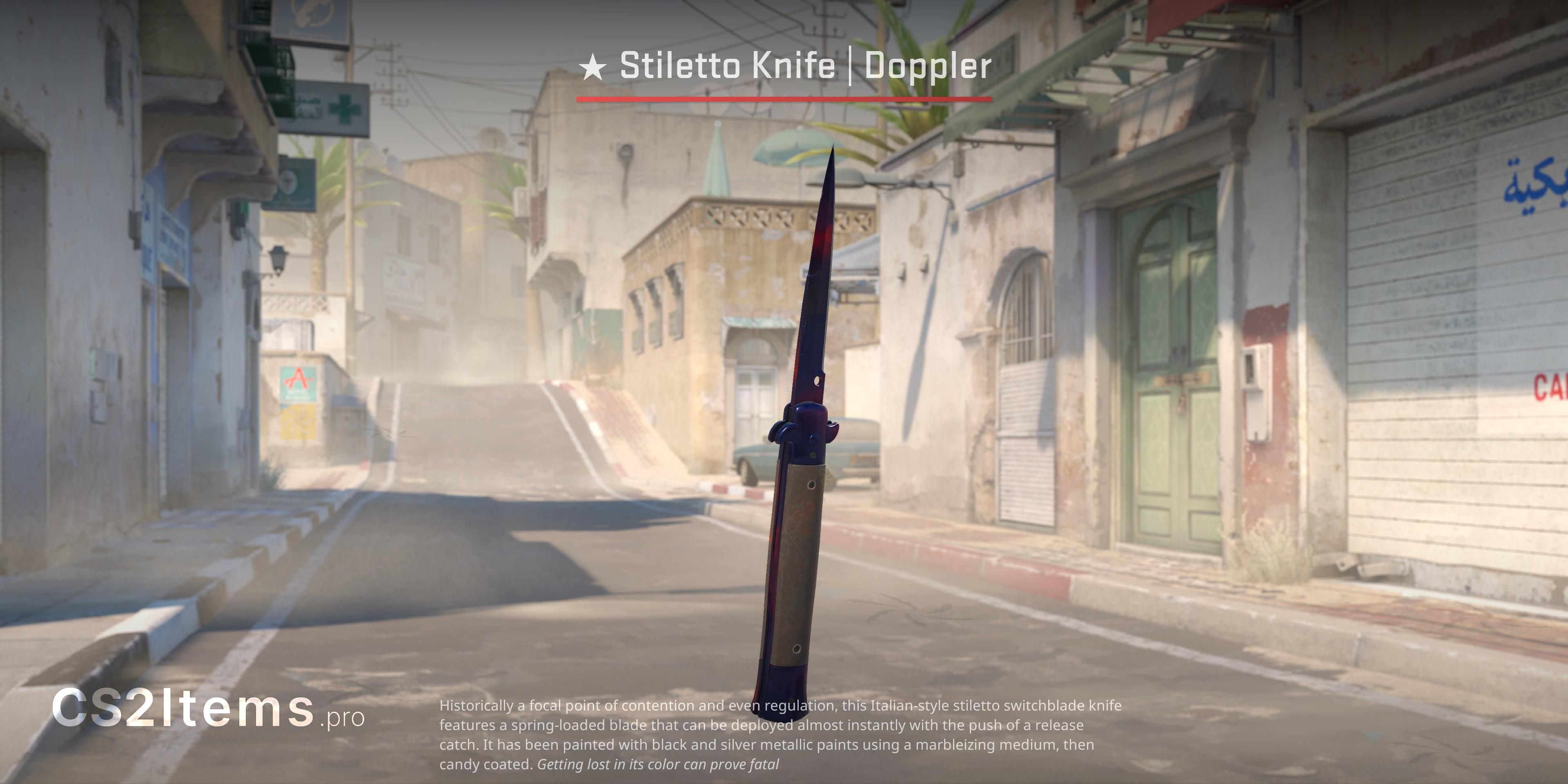 CS2 ★ Stilettkniv | Doppler Framsida