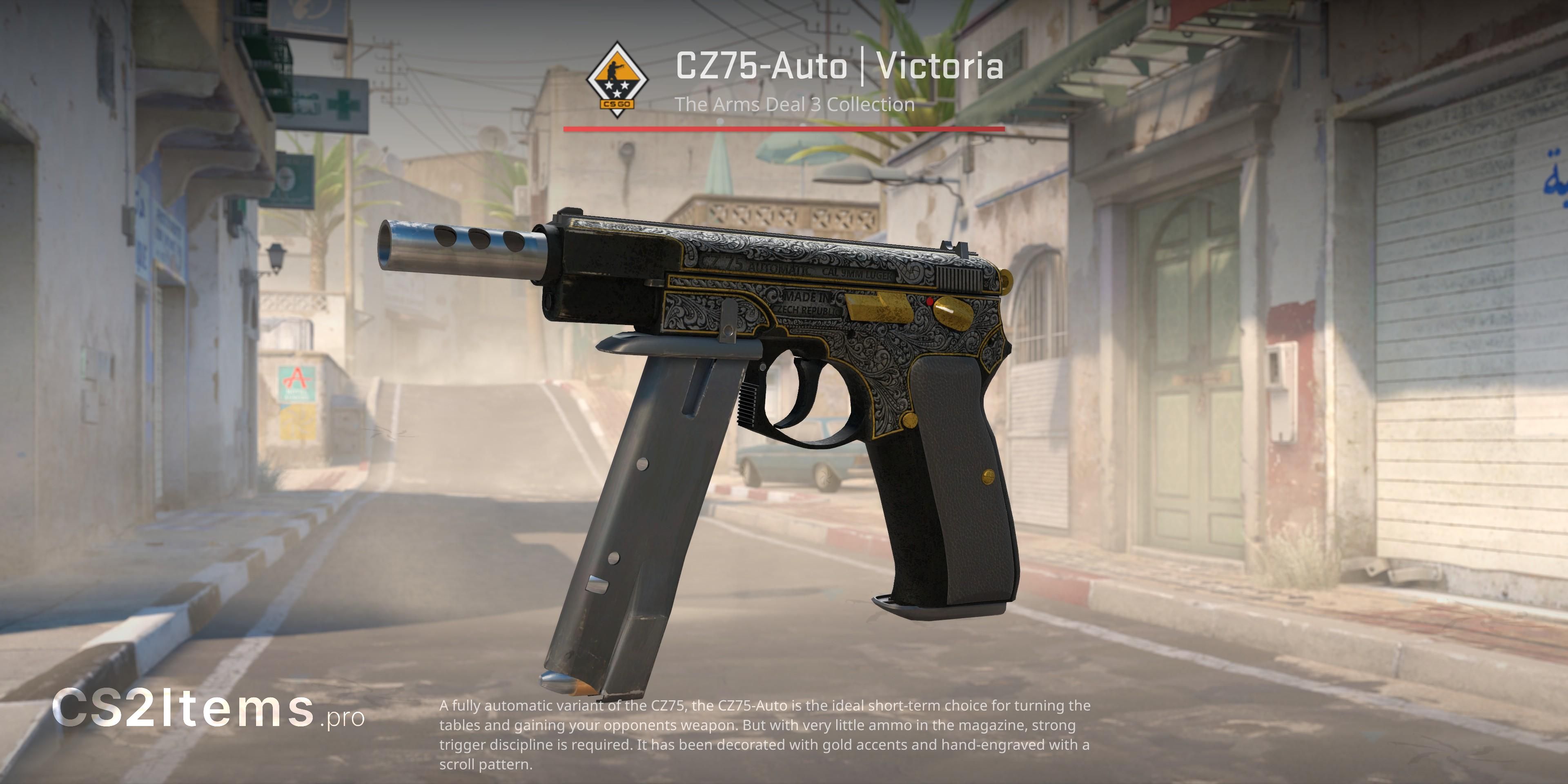 CS2 CZ75-Auto | Victoria Front