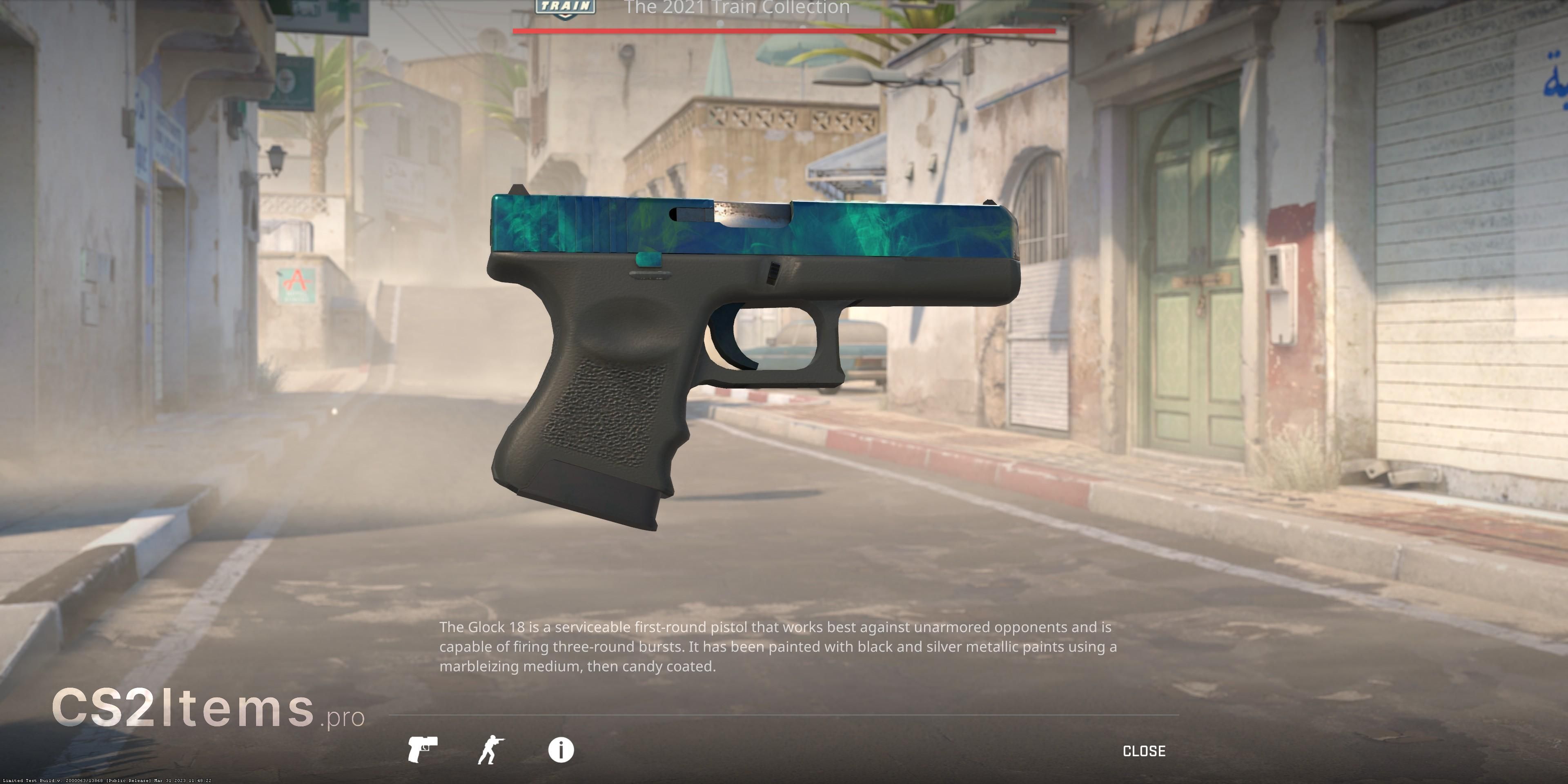 CS2 Glock-18 | Gamma Doppler 裏面